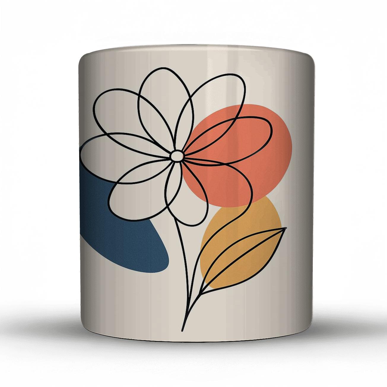 Orbit Blossom Line Study personalized mugs