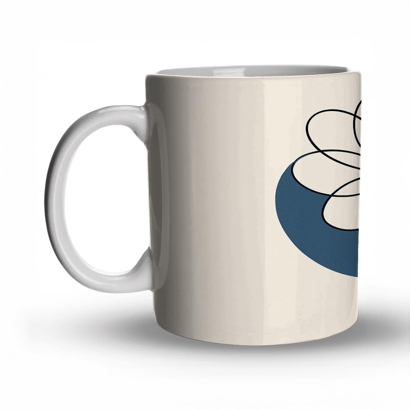 Orbit Blossom Line Study personalized mugs