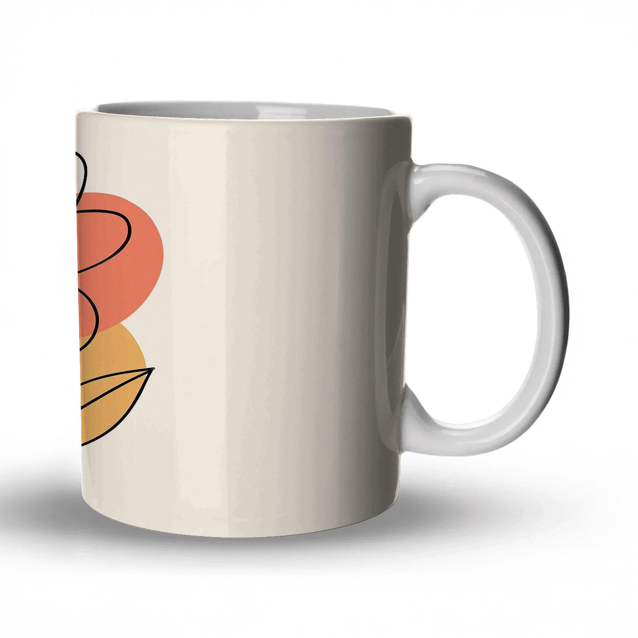 Orbit Blossom Line Study personalized mugs