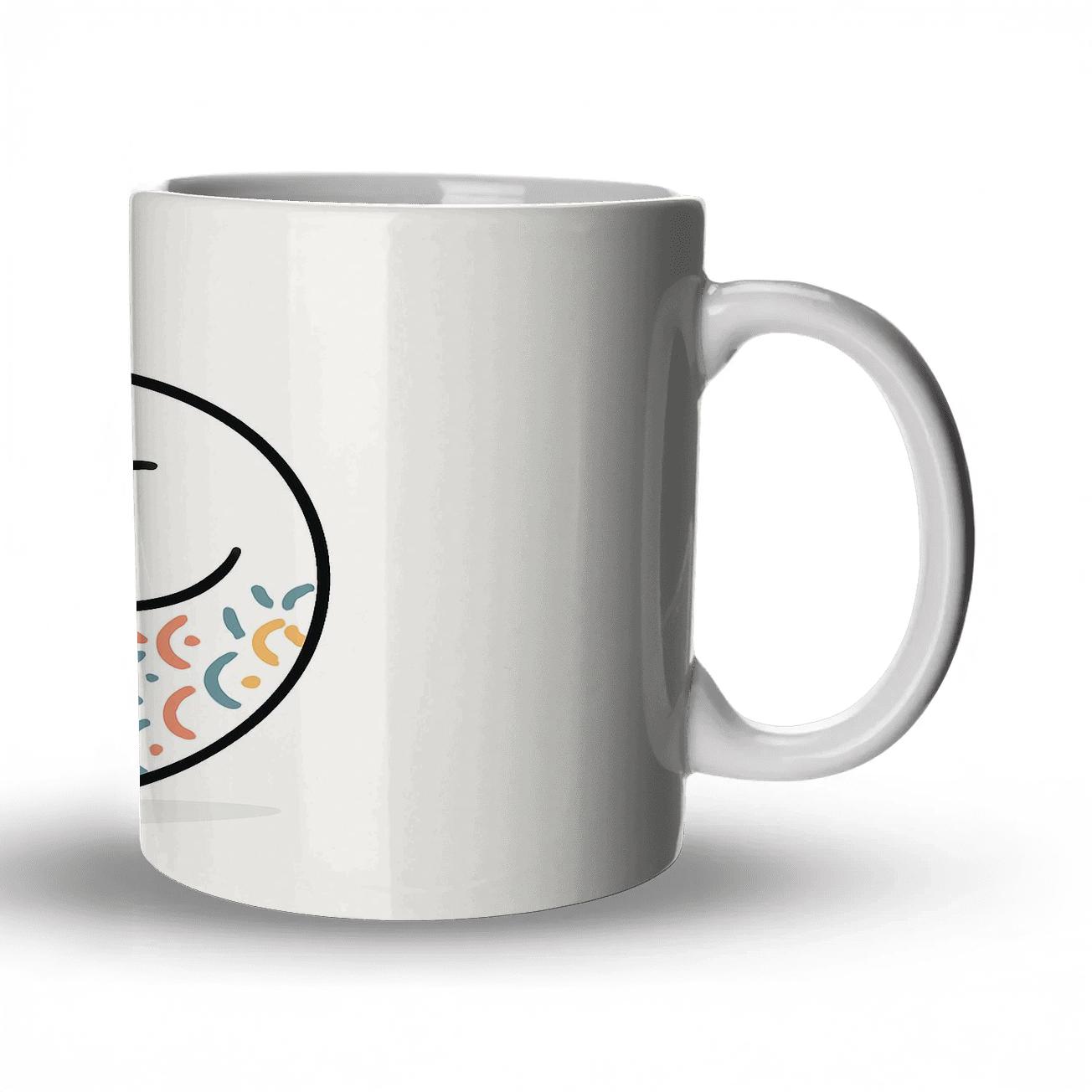 Bauhaus Arctic Fox Spiral Wrap personalized mugs