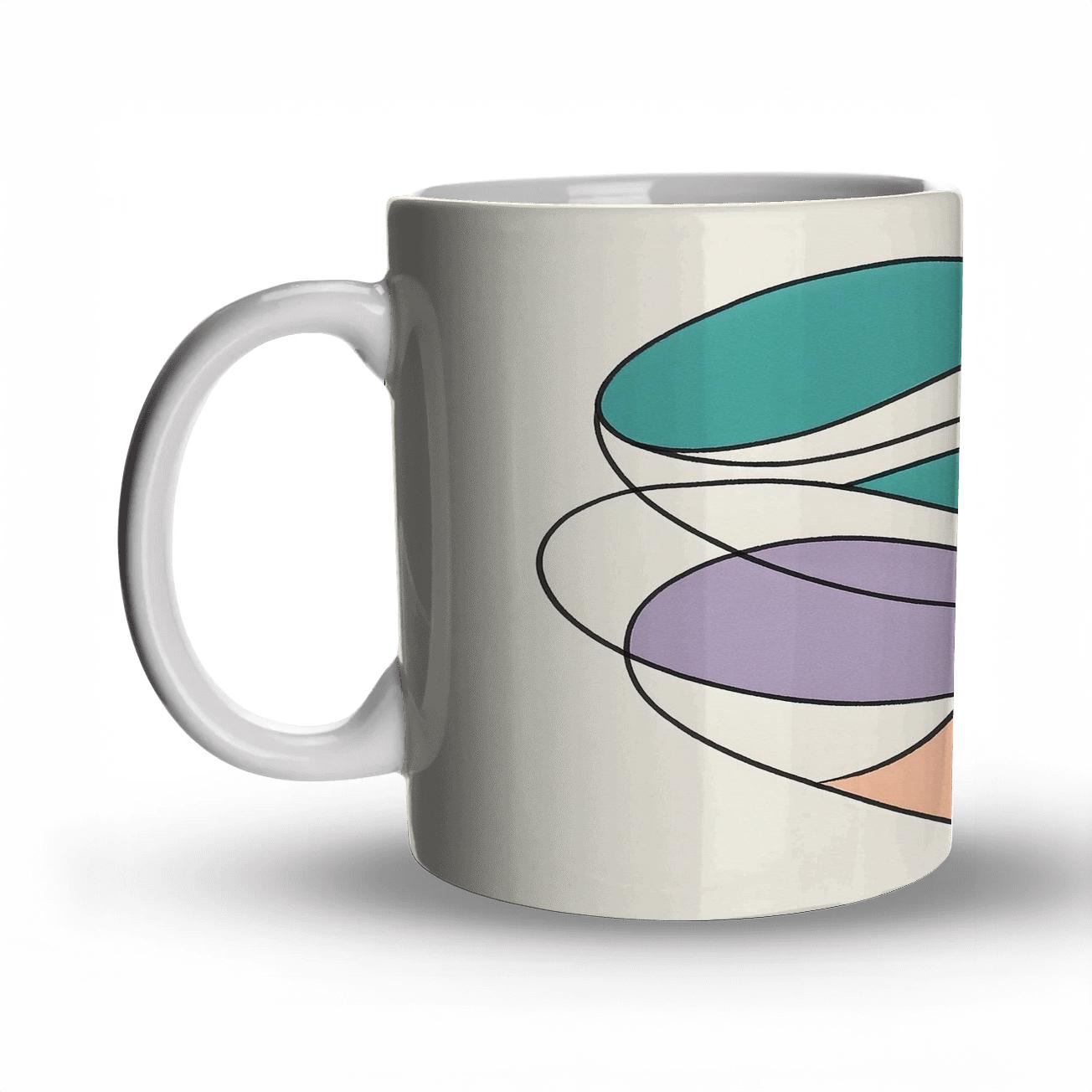 Tectonic Geometry Drift novelty coffee mugs