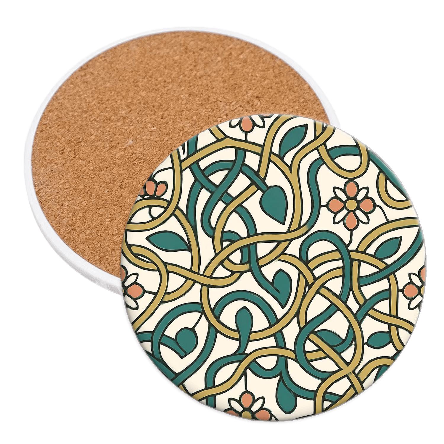 Vienna Secession Starweave Ornament stone coaster collections