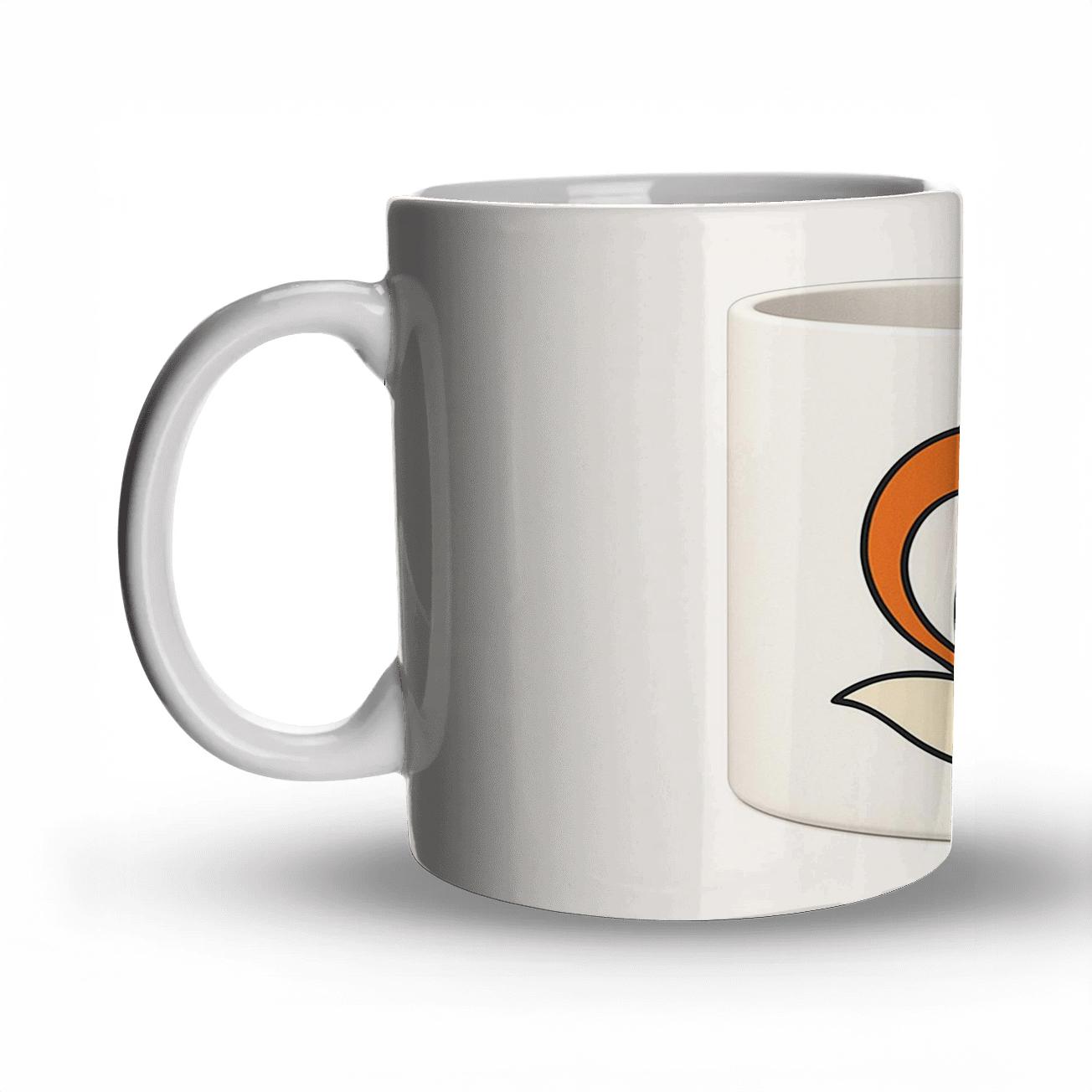 Bauhaus Fox Geometric Wrap Mug decorative mug sets