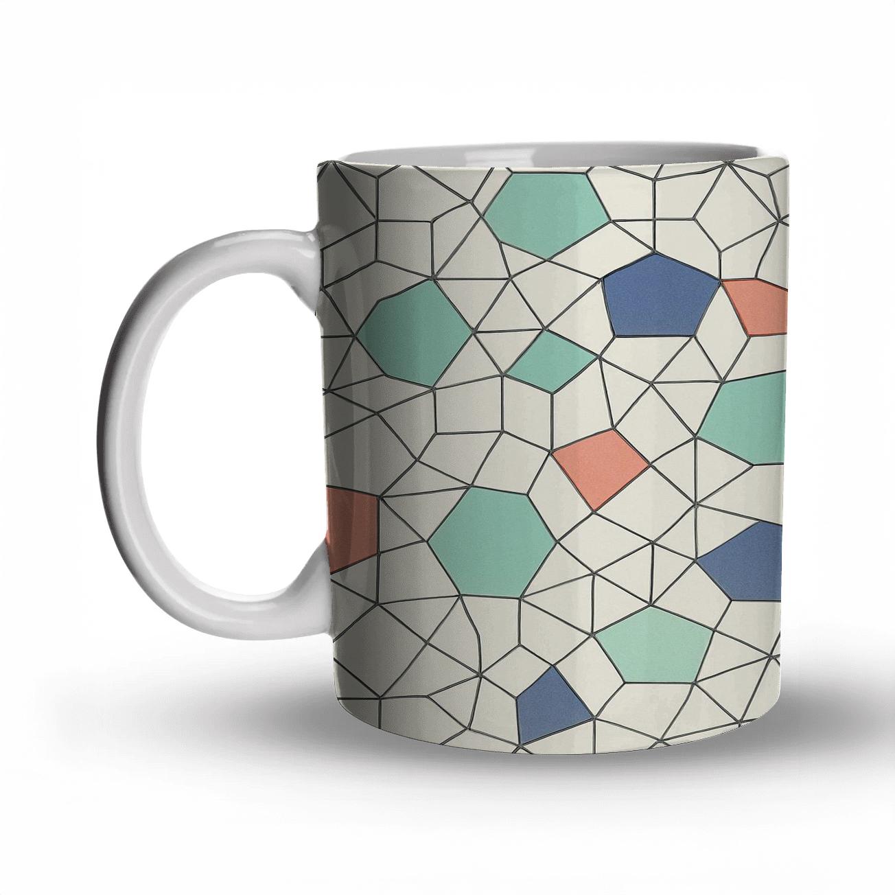 Islamic Girih Aurora Lattice decorative mug sets