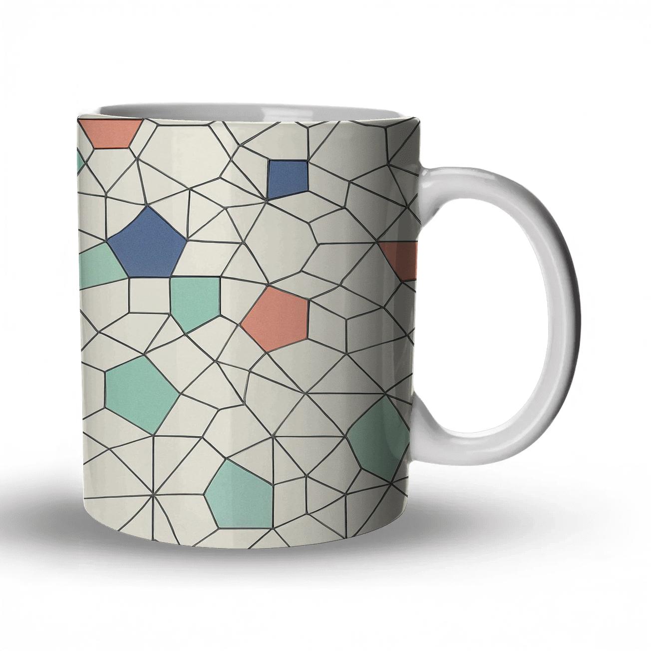 Islamic Girih Aurora Lattice decorative mug sets
