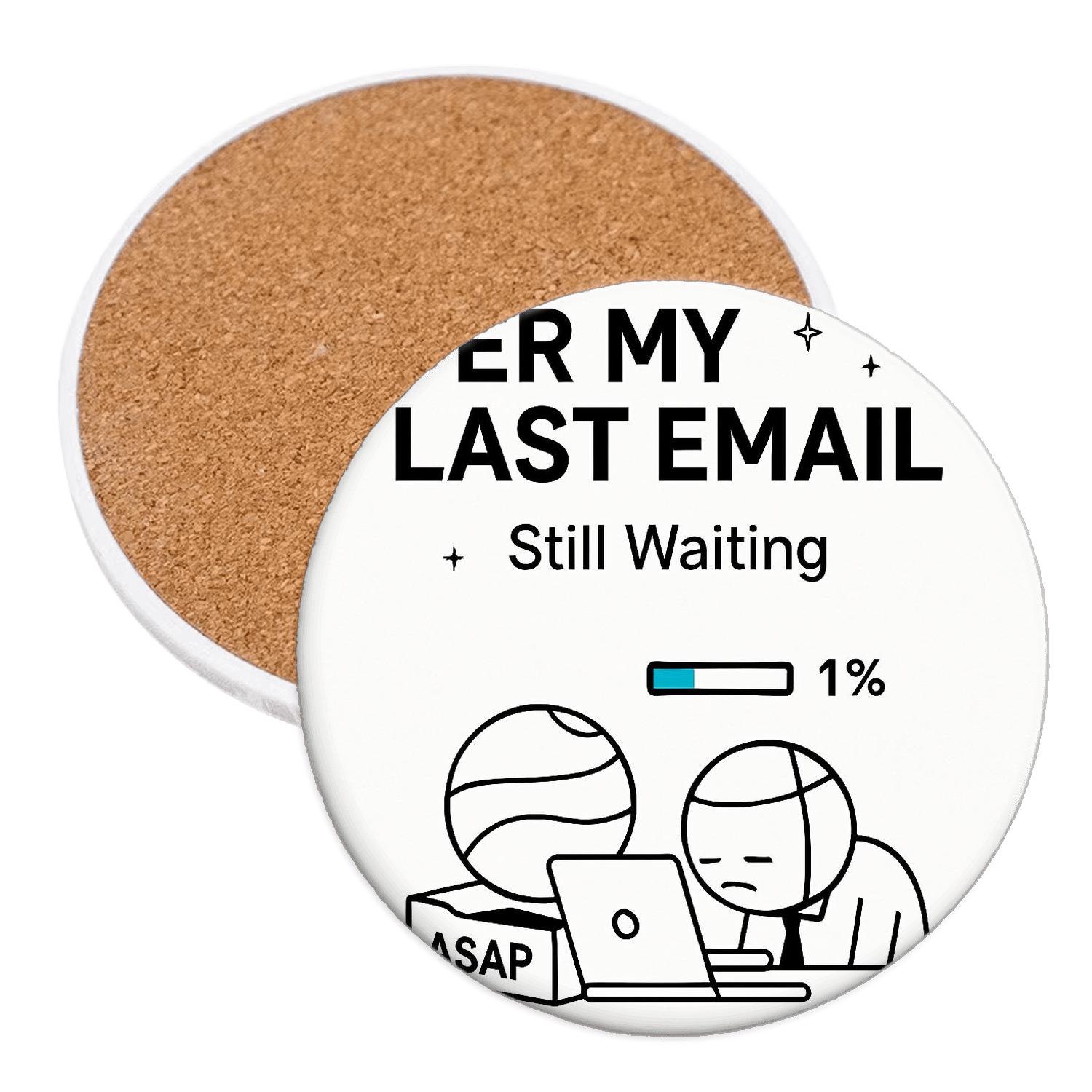 Per My Last Email Cosmic Edition coasters for home decor