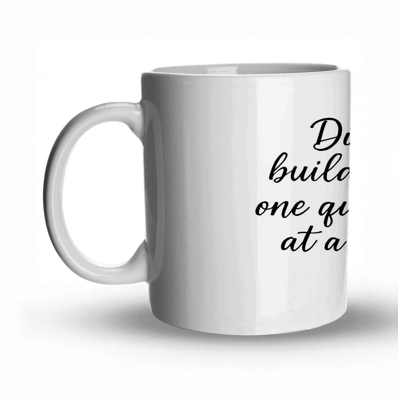 Discipline Builds Empires premium drinkware mugs