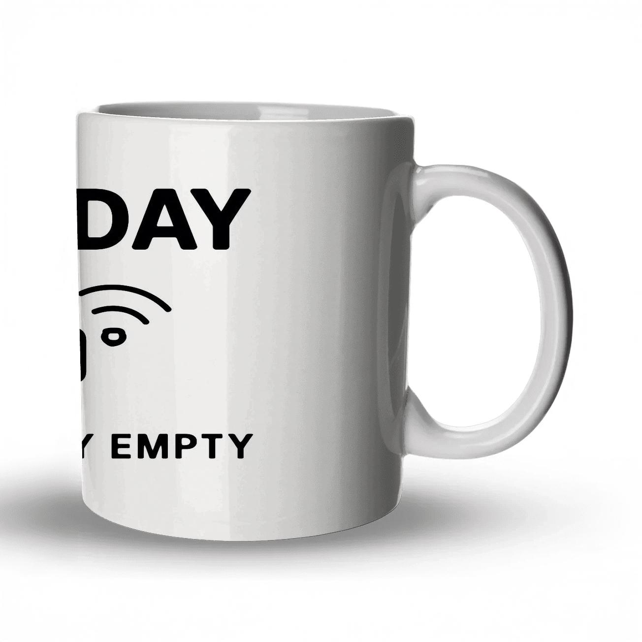 Social Battery Low In Space premium drinkware mugs