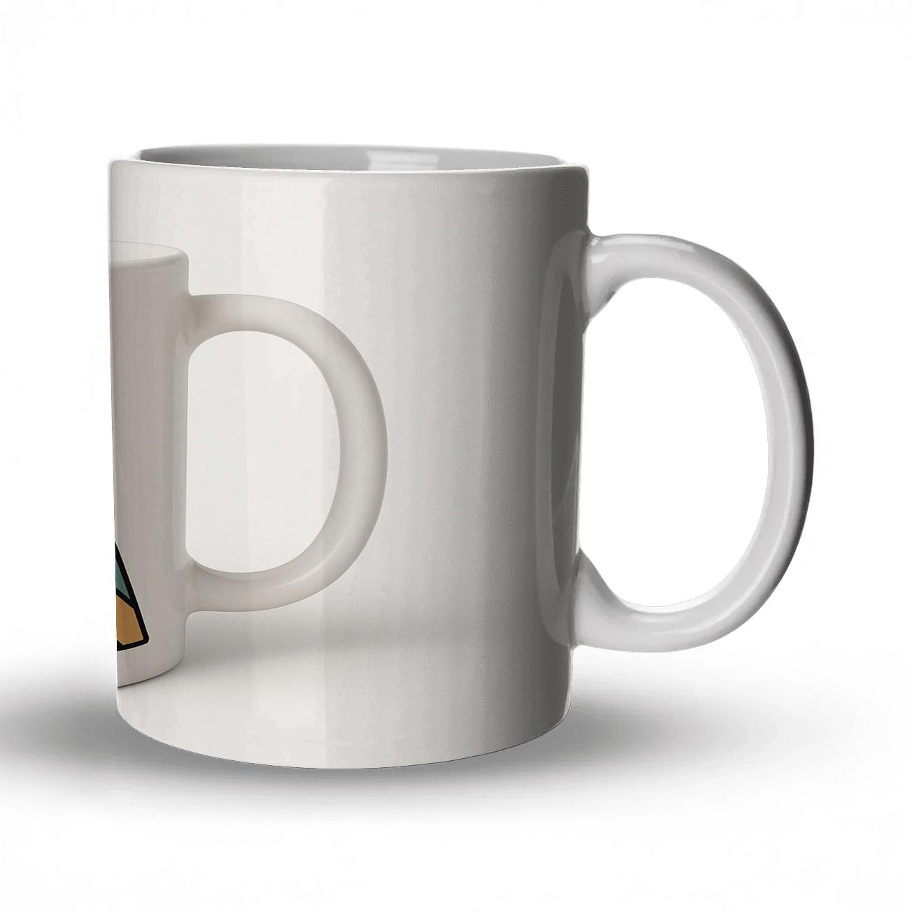 Nordic Owl Linework Totem Mug Design gift mugs for occasions