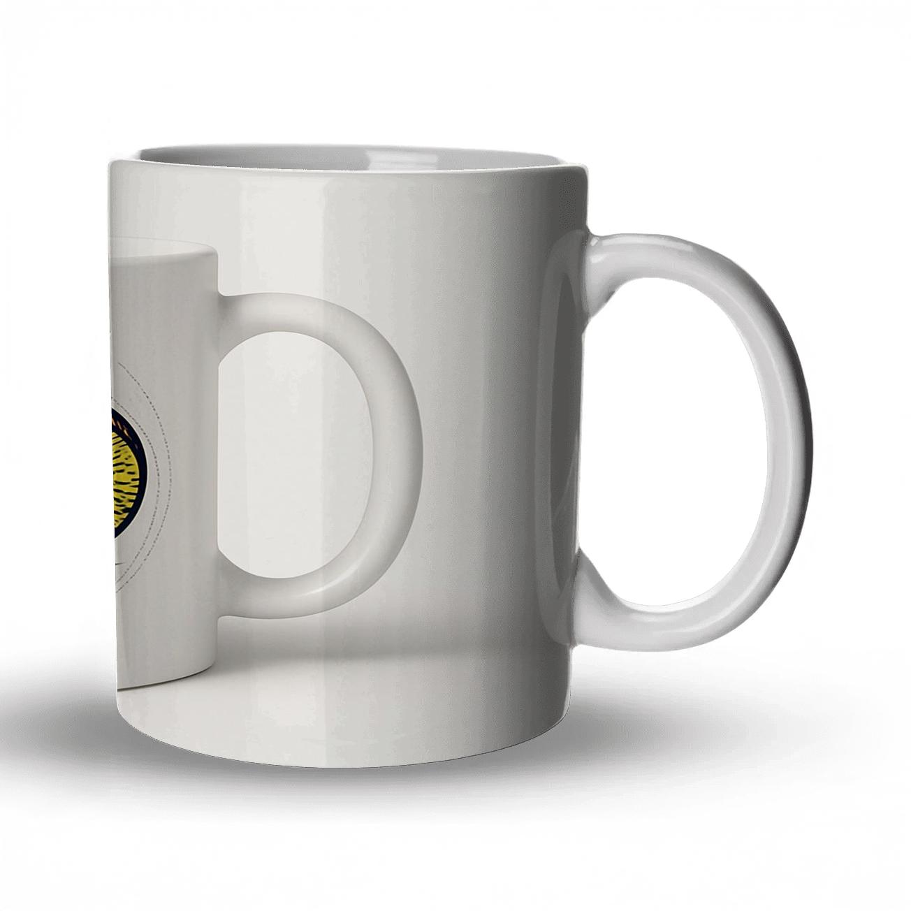 Aries Celestial Art Deco Linework Mug decorative mug sets