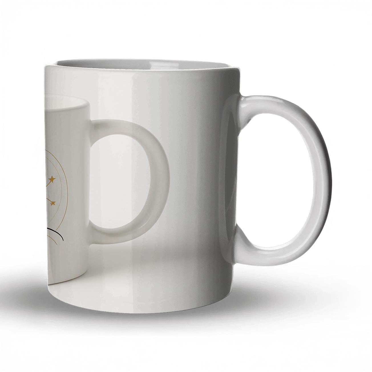 Aries Celestial Minimalist Foil Line Art Mug gift mugs for occasions