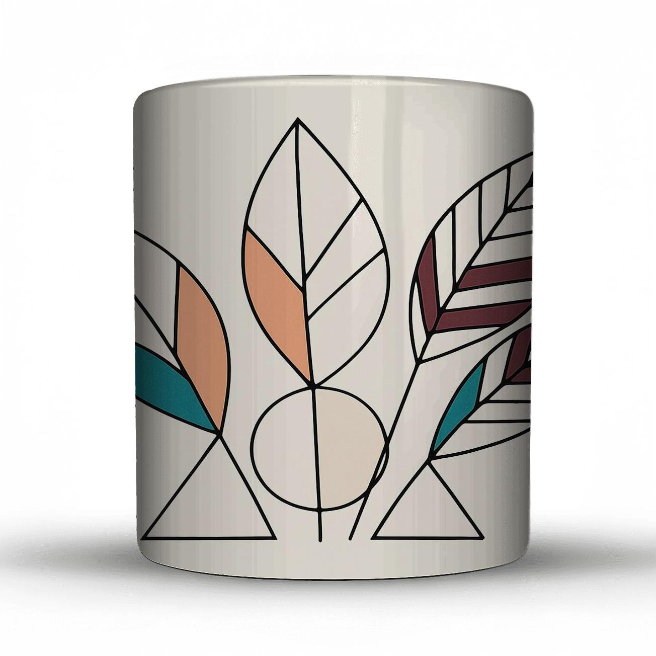 Tidal Geometry Grove premium drinkware mugs