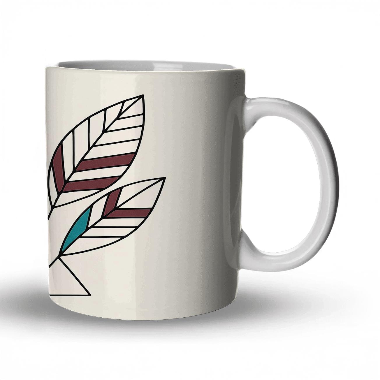 Tidal Geometry Grove premium drinkware mugs