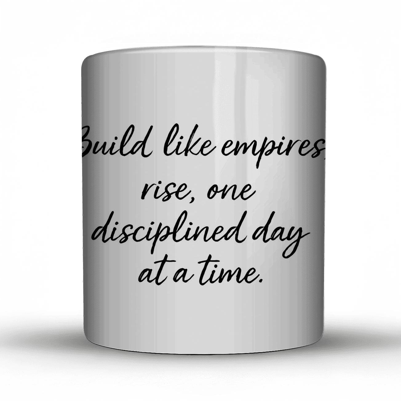 Build Like Empires Rise novelty coffee mugs
