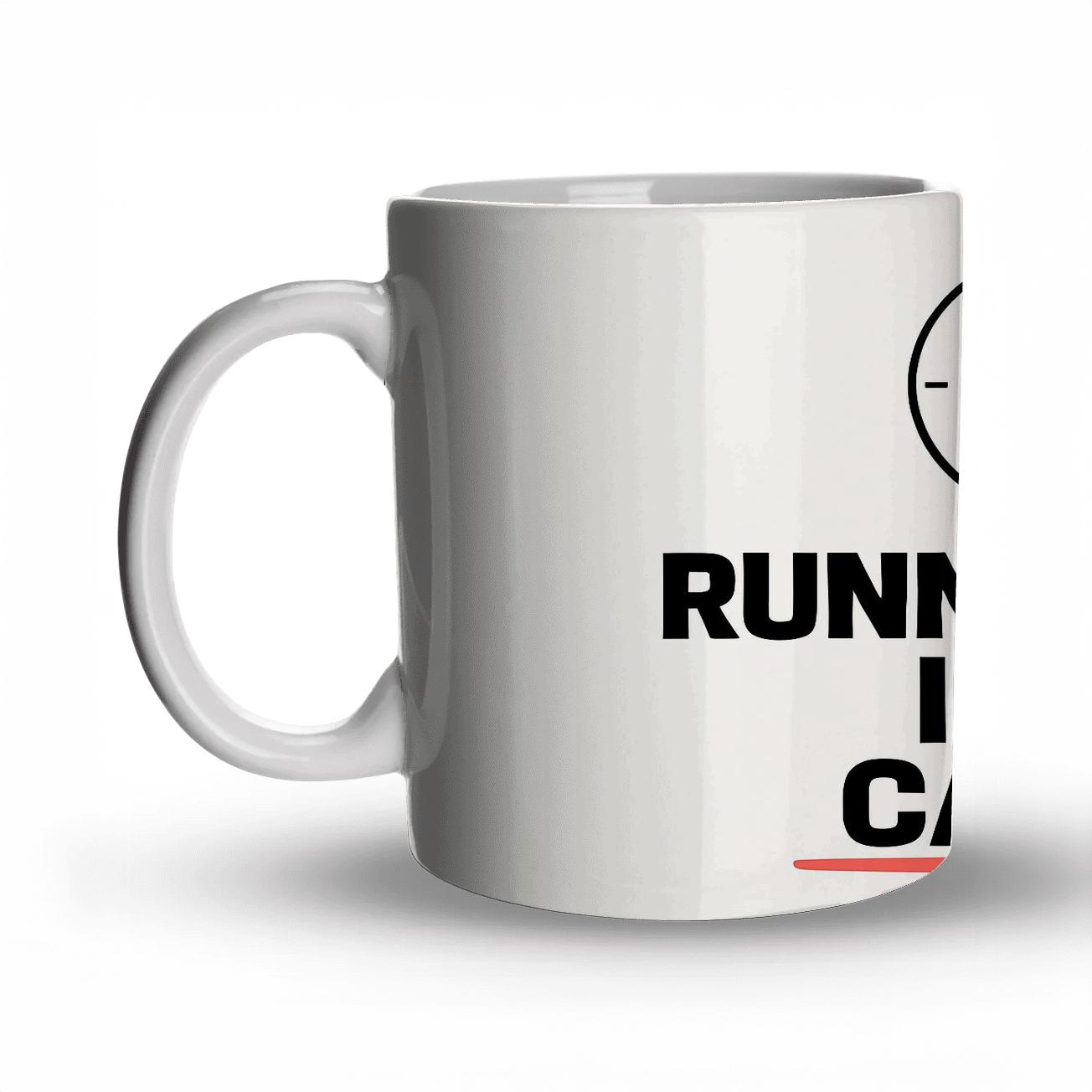 Running Late Is My Cardio Orbit insulated thermal mugs