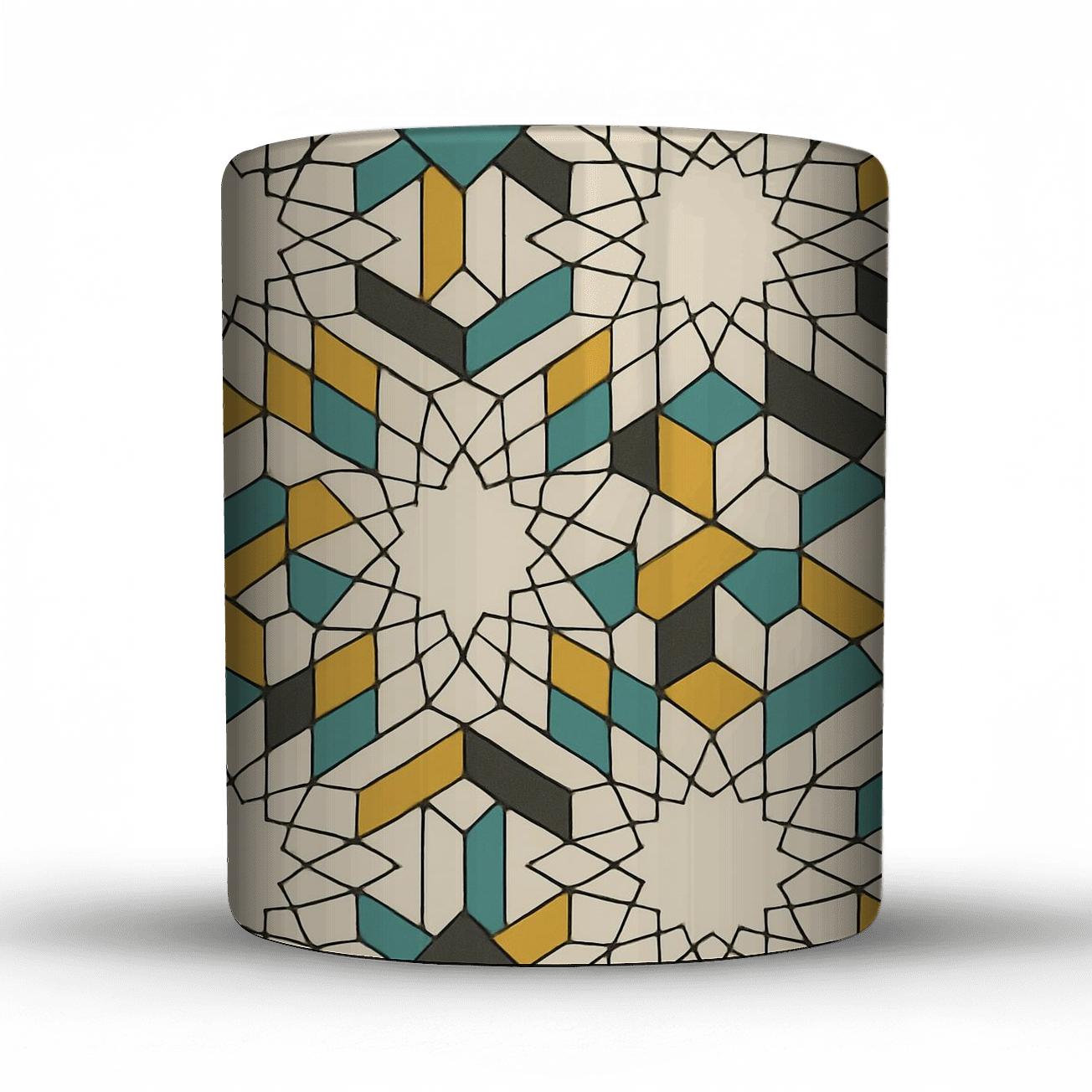 Girih Quasicrystal Starweave premium drinkware mugs