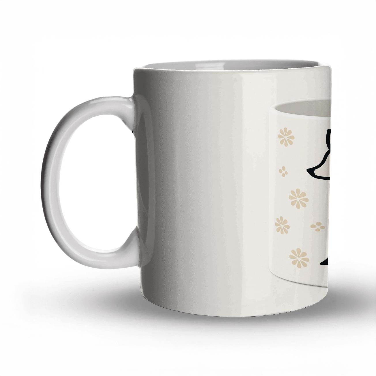 Nordic Bauhaus Fox Wrap decorative mug sets