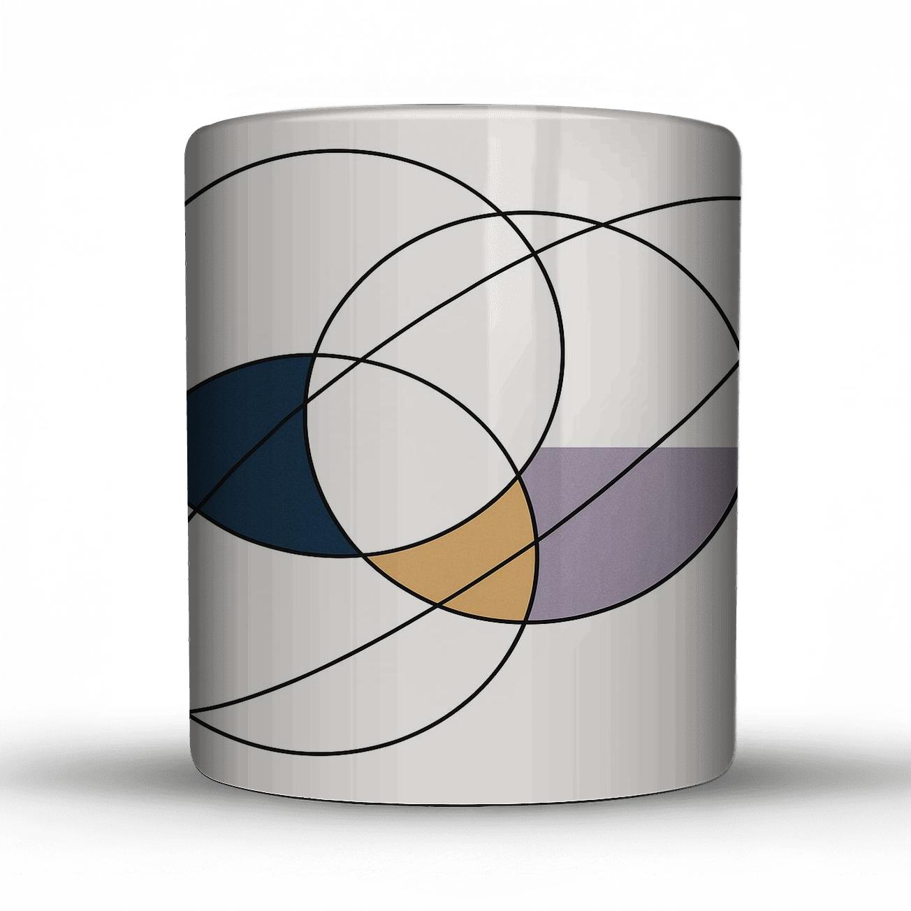 Orbital Geometry Drift personalized mugs