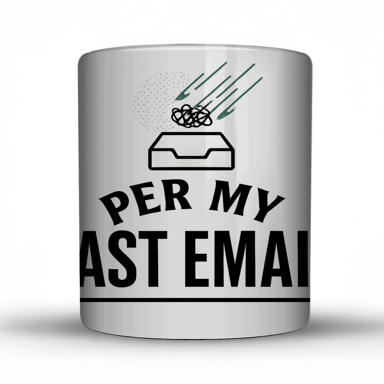 Per My Last Email Meteor Shower decorative mug sets