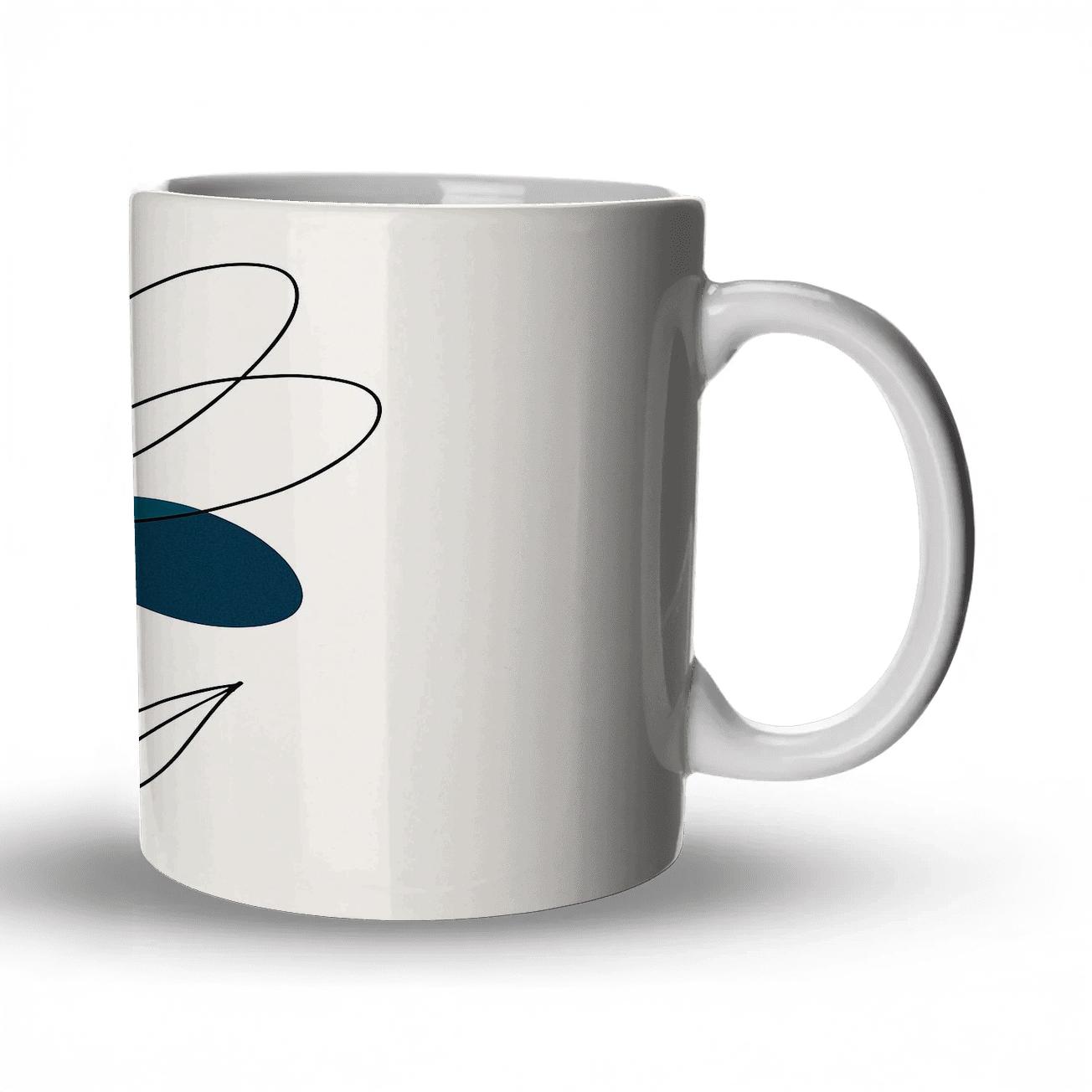 Solar Petal Orbit decorative mug sets