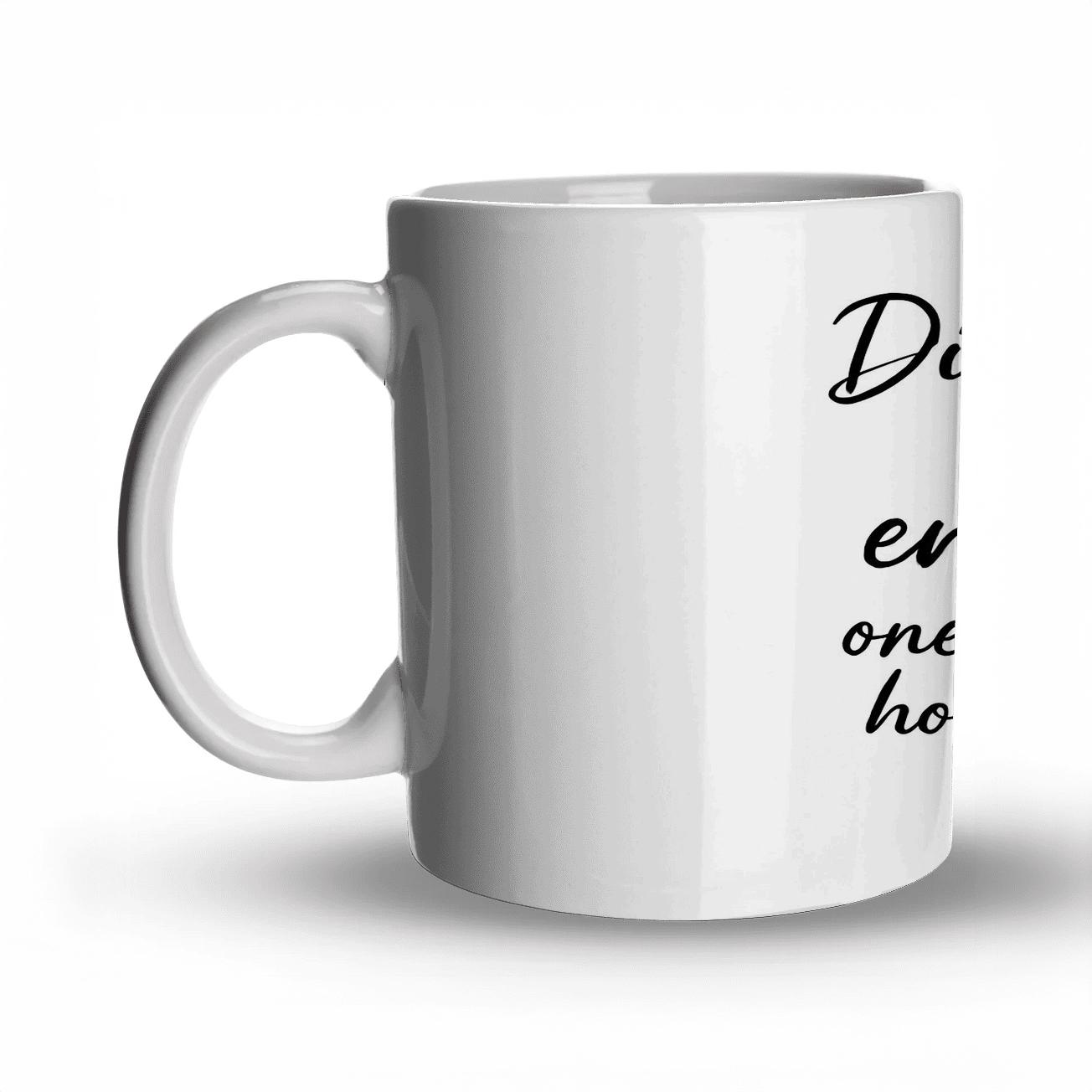 Discipline Builds Empires insulated thermal mugs