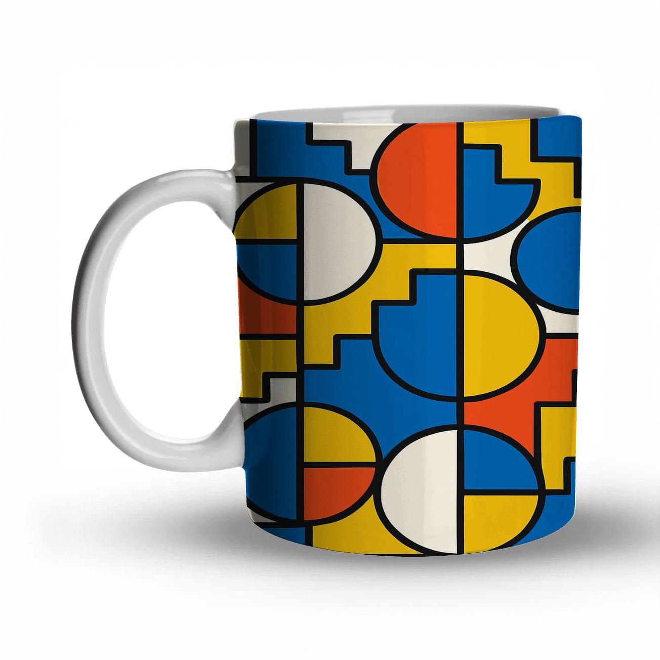 Bauhaus Orbit Weave premium drinkware mugs