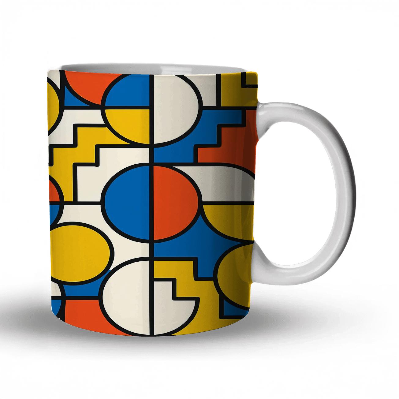 Bauhaus Orbit Weave premium drinkware mugs