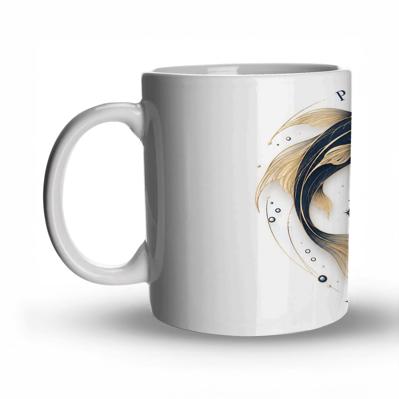 Pisces Tidal Constellation Duet Line Art personalized mugs [AI-f3ea34ee-8eb6d11c8e5c]