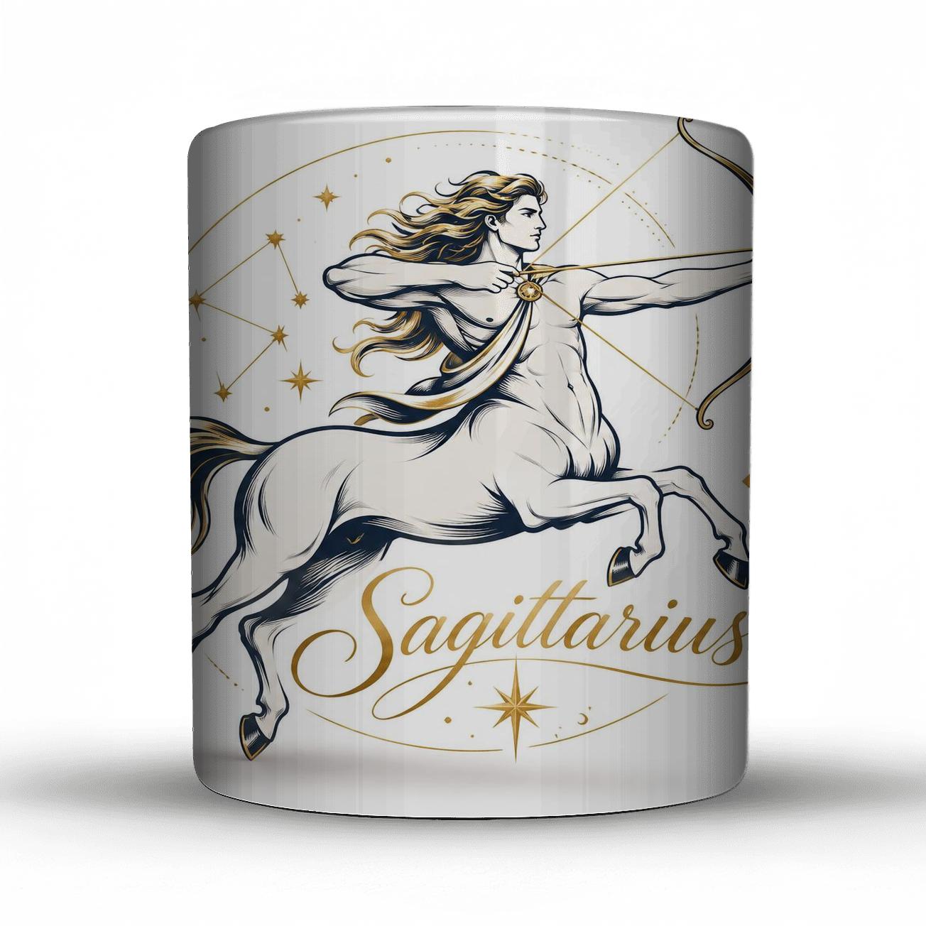 Sagittarius Astral Archer Compass Line Art custom printed mugs [AI-088dfffb-b6292004801c]