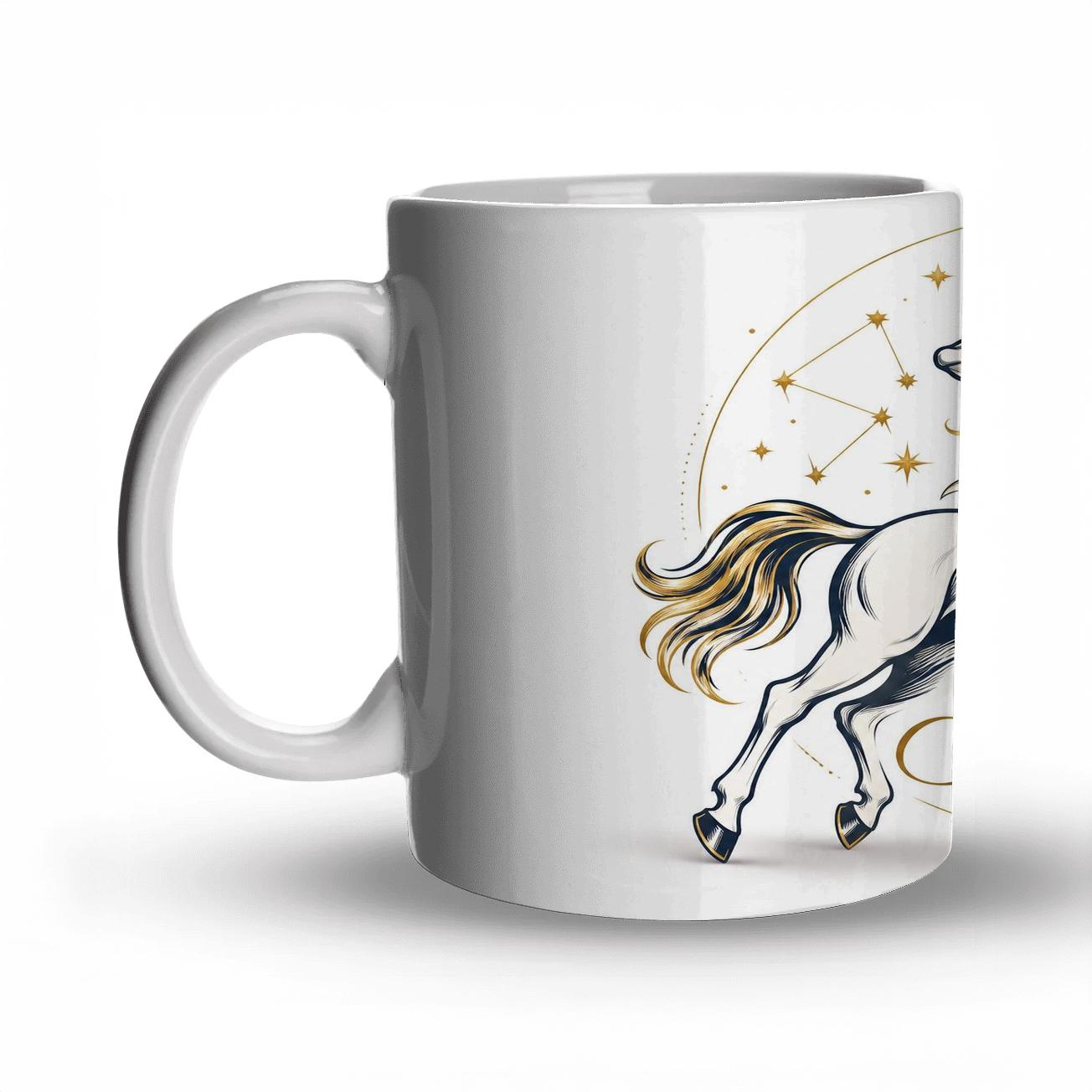 Sagittarius Astral Archer Compass Line Art custom printed mugs [AI-088dfffb-c282144ea2ef]