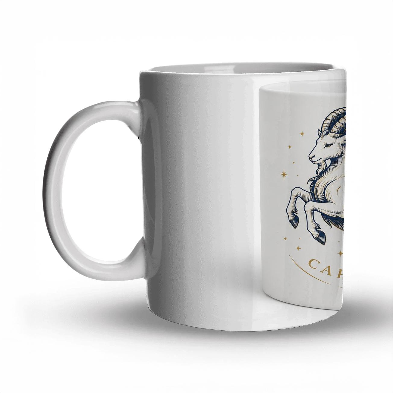 Capricorn Alpine Sea Goat Star Atlas Line Art custom printed mugs [AI-5c3092eb-b19bb78093ad]