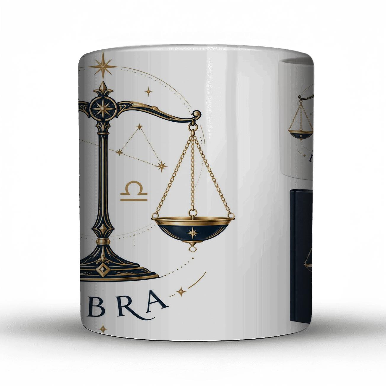 Libra Renaissance Balance Constellation Line Art custom printed mugs [AI-ccc18851-3d35736158e9]