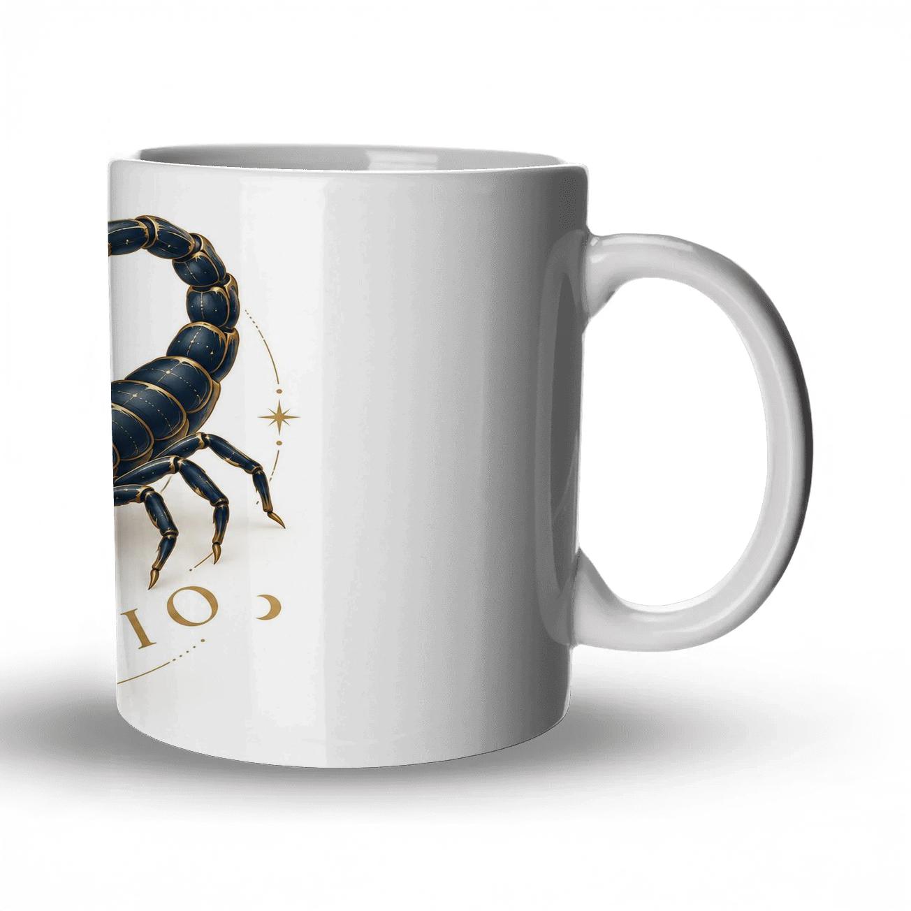 Scorpio Alchemical Star Scorpion Line Art custom printed mugs [AI-6cd9a3a7-77ac26b063e9]