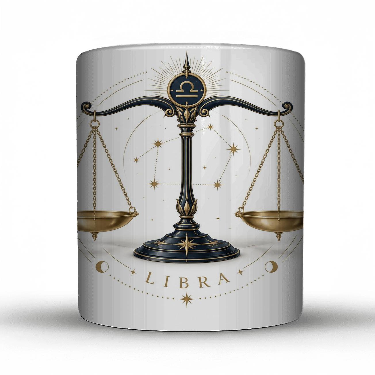 Libra Ecliptic Scales Astral Monoline personalized mugs [AI-bbe76602-038301939ac8]