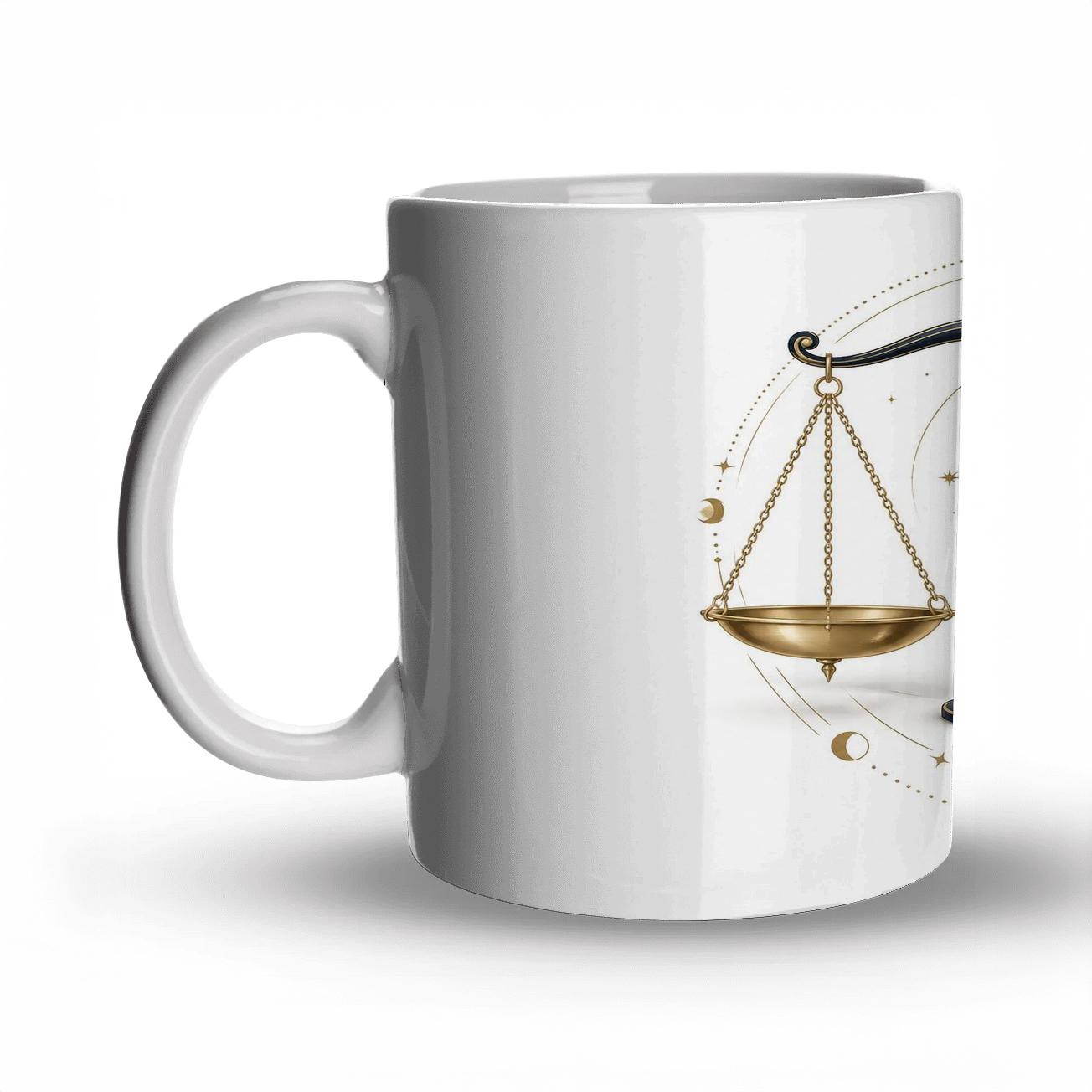 Libra Ecliptic Scales Astral Monoline personalized mugs [AI-bbe76602-40e63b3b6433]