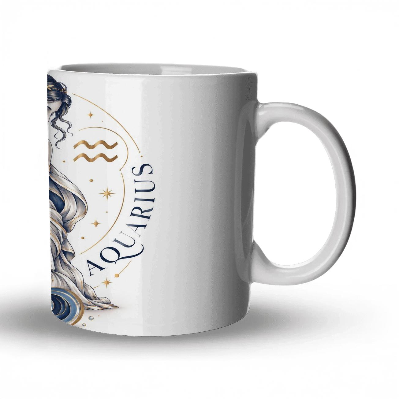 Aquarius Meridian Water Bearer Line Art custom printed mugs [AI-01d09274-311c2793e28c]