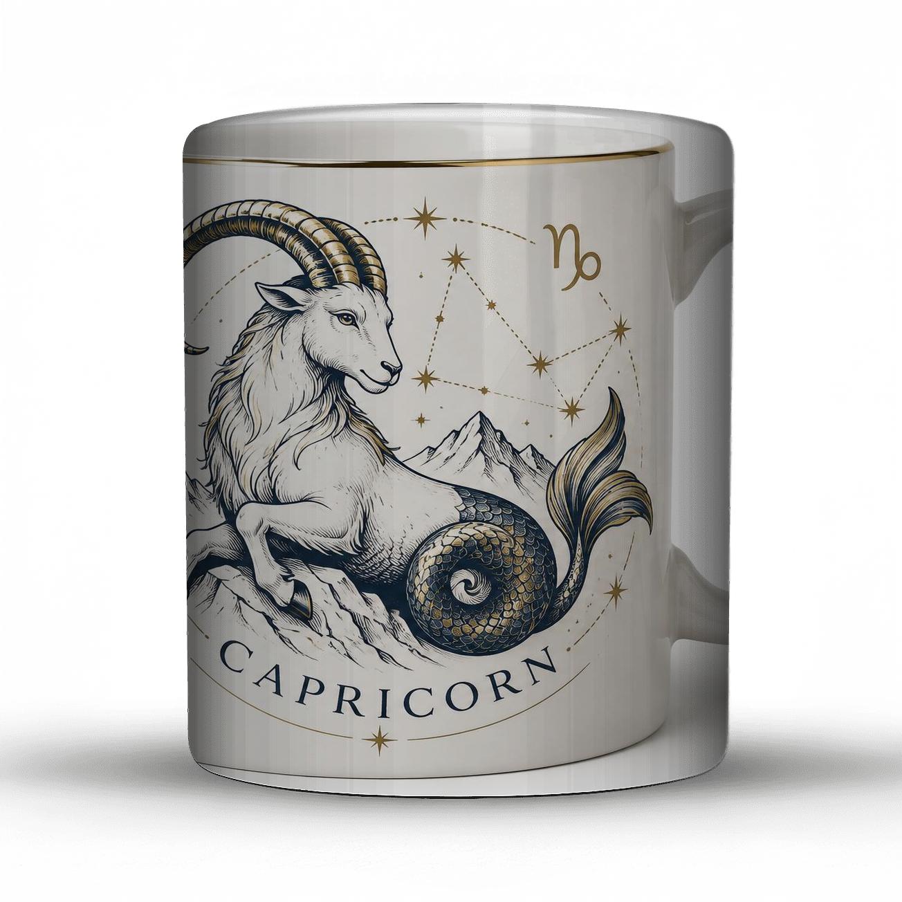 Capricorn Alpine Astral Goat gift mugs for occasions [AI-6d3338f7-ba1498d0af4b]