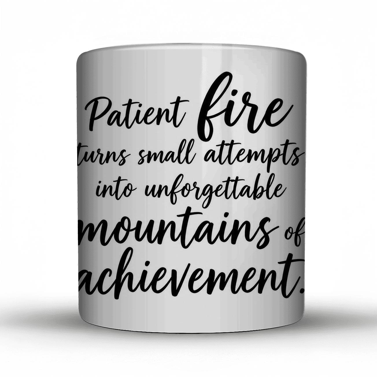 Patient Fire Ascends custom printed mugs [AI-e83107fd-77ab43890ef7]