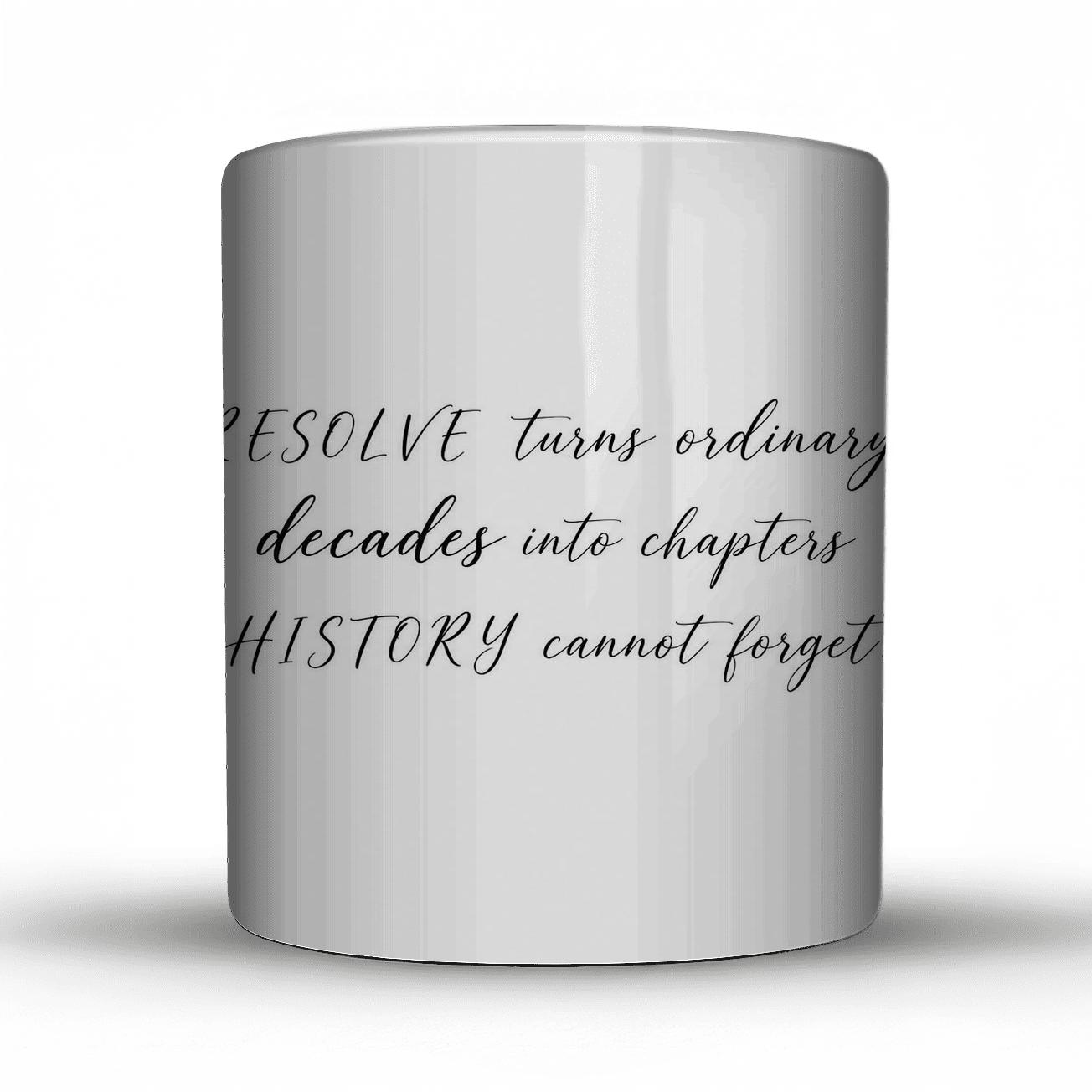 Resolve Turns Decades novelty coffee mugs [AI-8b4b6bf3-a7fc896d9e55]