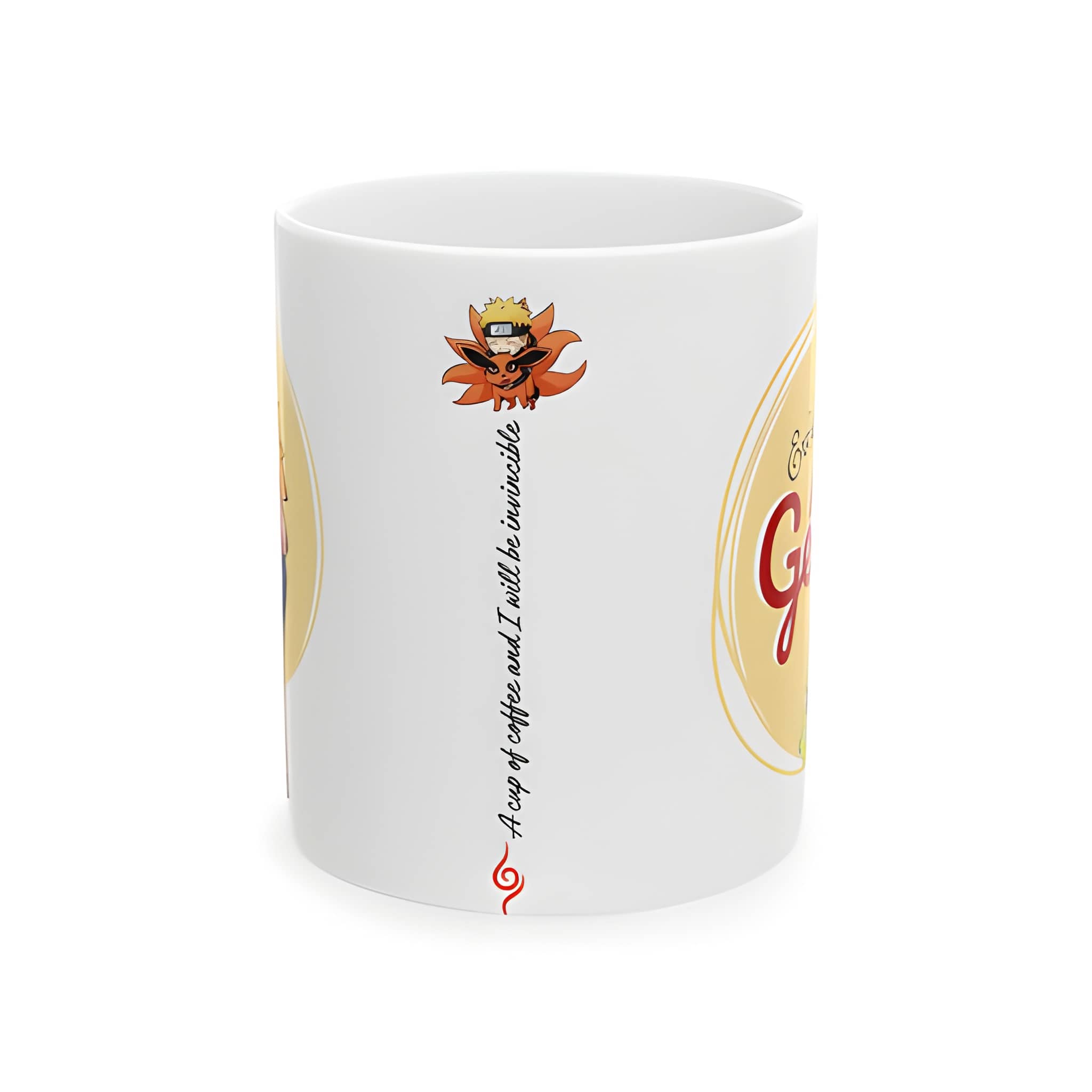 Naruto Ceramic Coffee Mug: Anime Fan Gift (11oz 15oz)