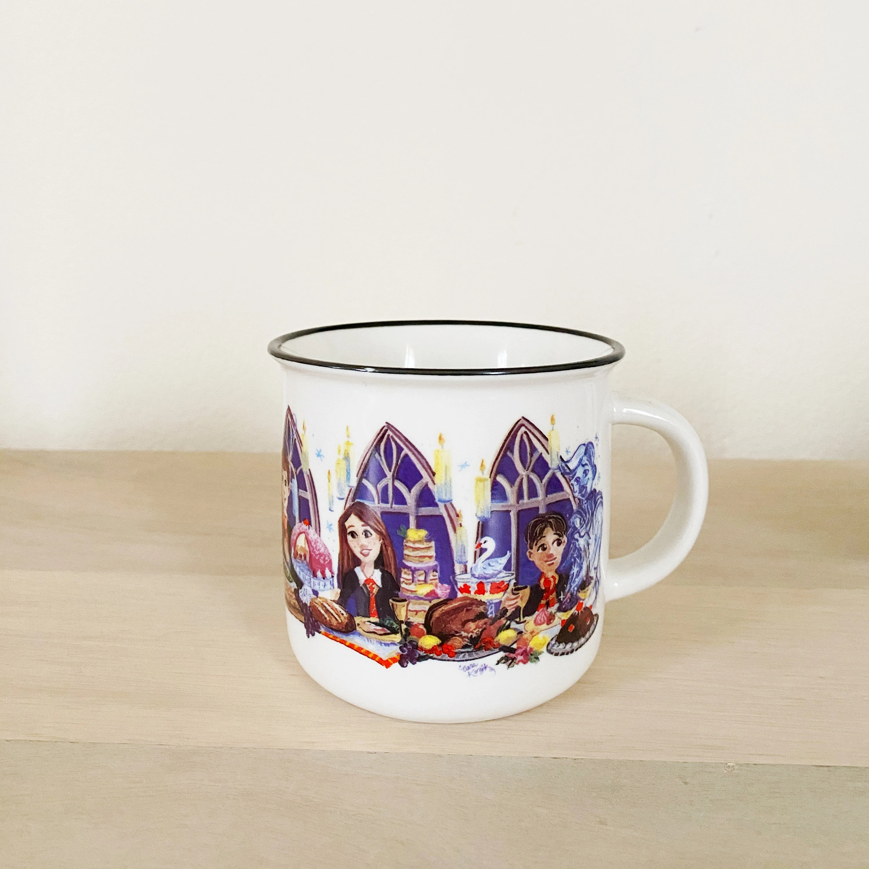 Wizard Feast Themed Ceramic Mug With Decorative Box