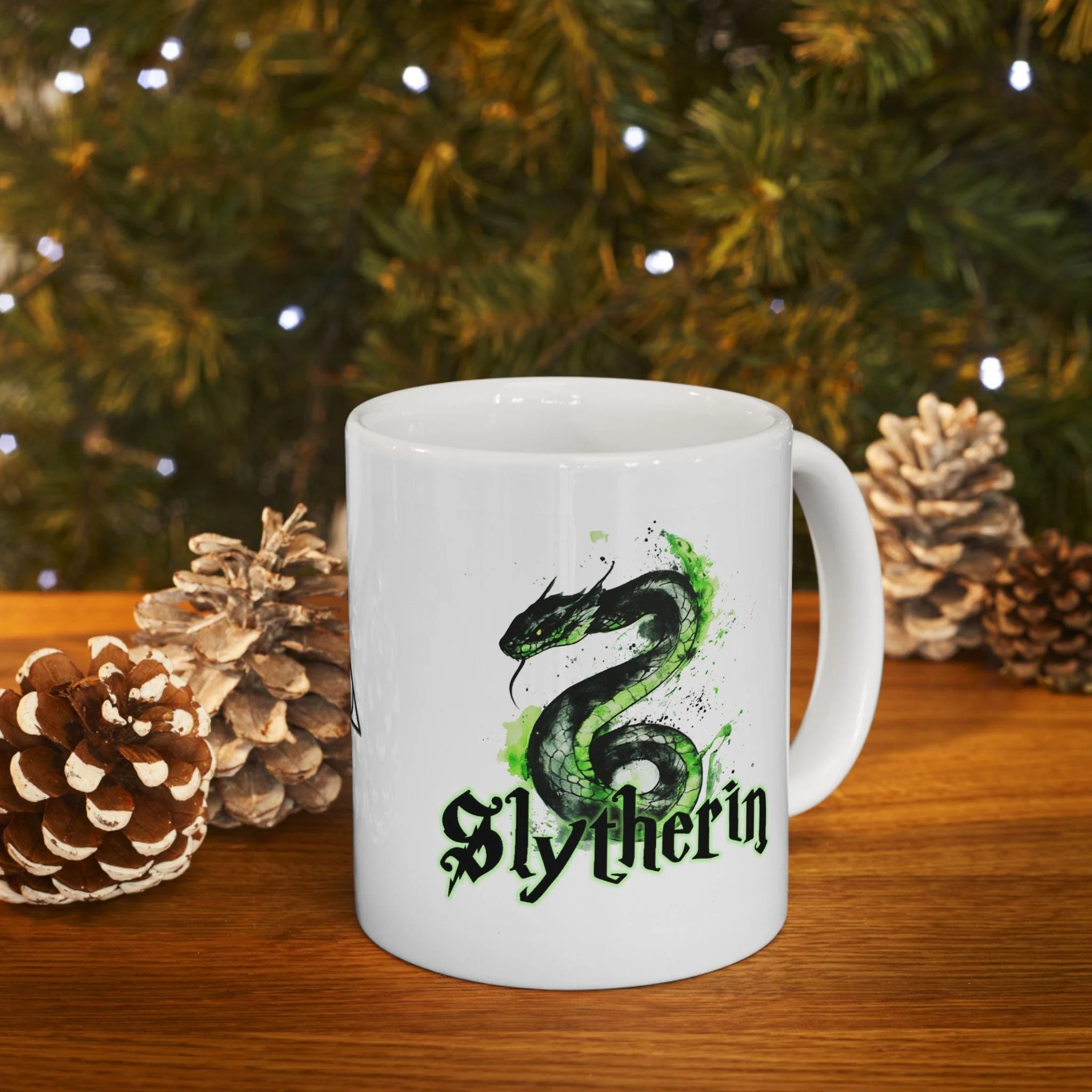 Harry Potter Inspired Slytherin Printed Coffee Mug