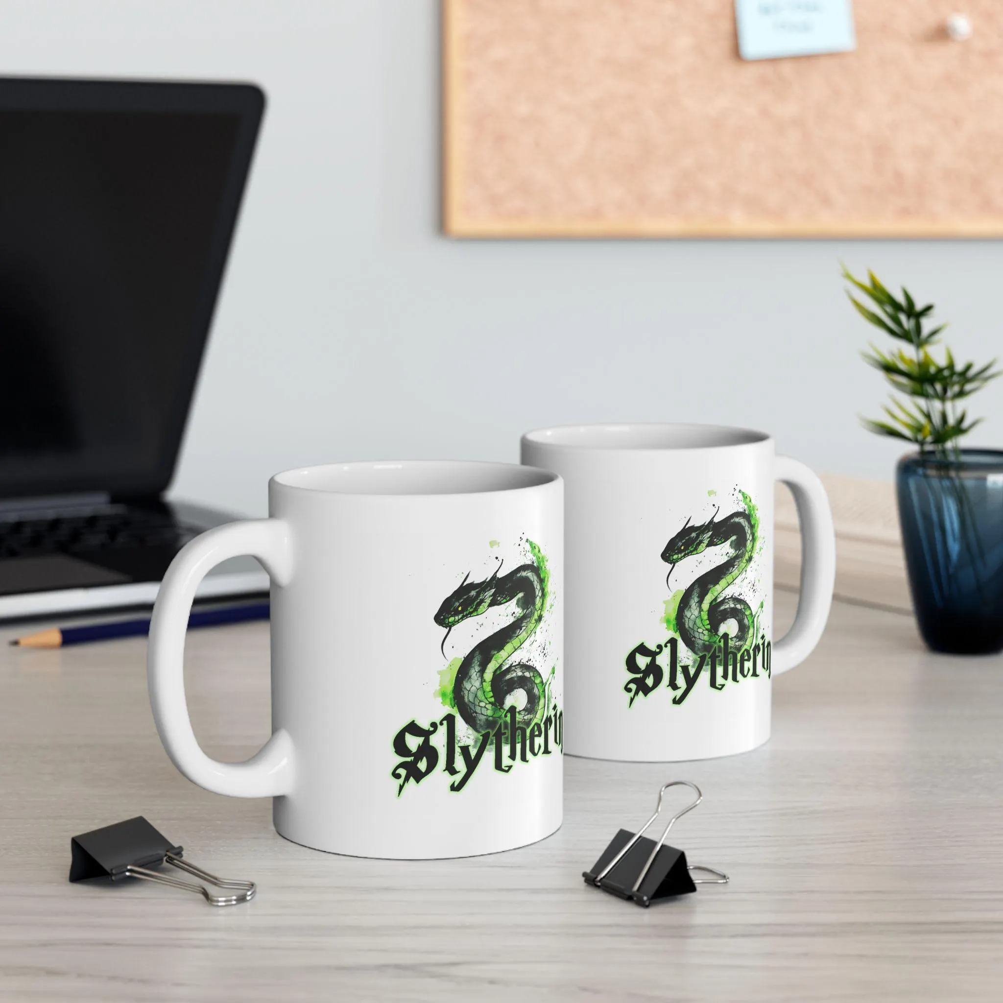 Harry Potter Inspired Slytherin Printed Coffee Mug