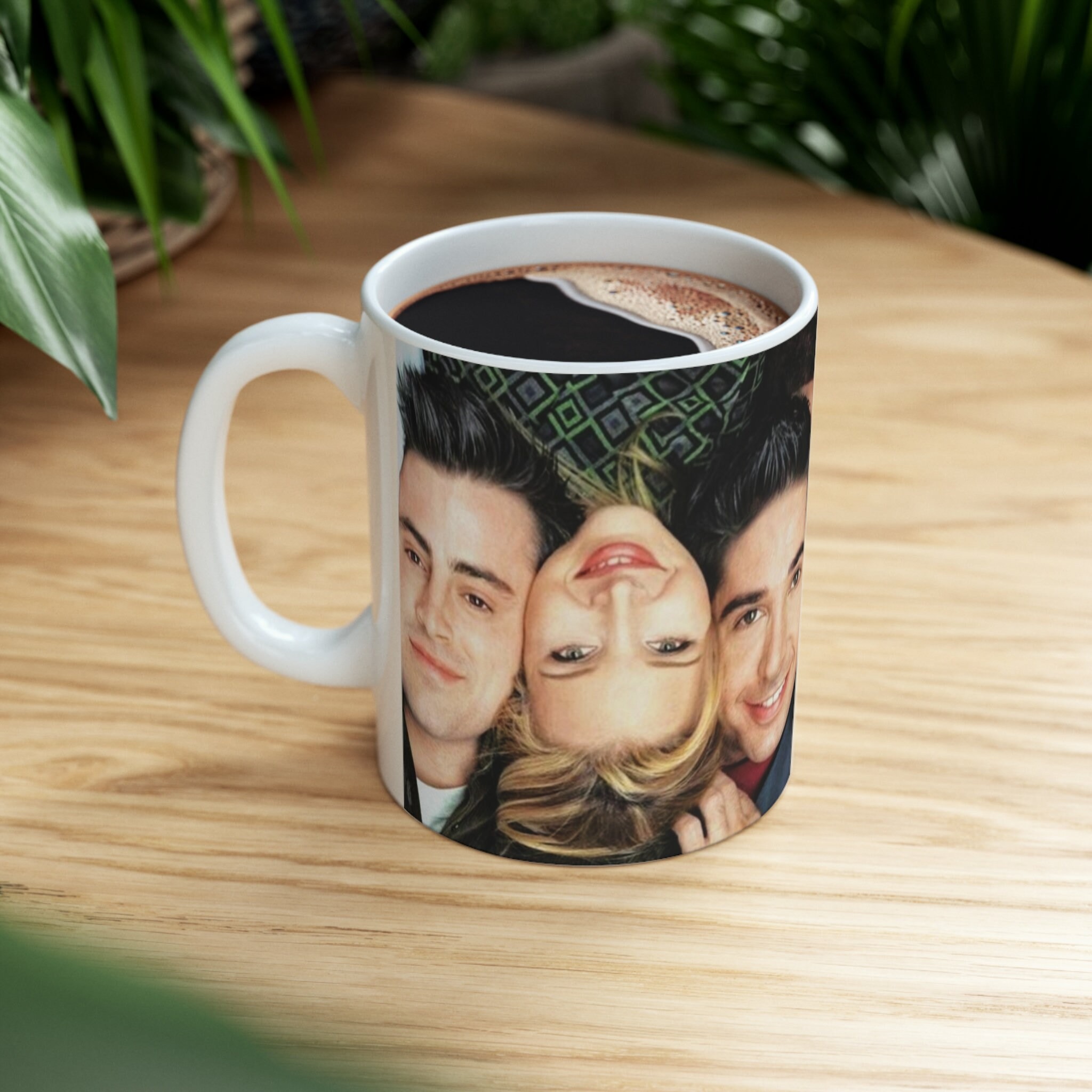 Friends Tv Show Mug Custom Portrait Faces Mug 11oz