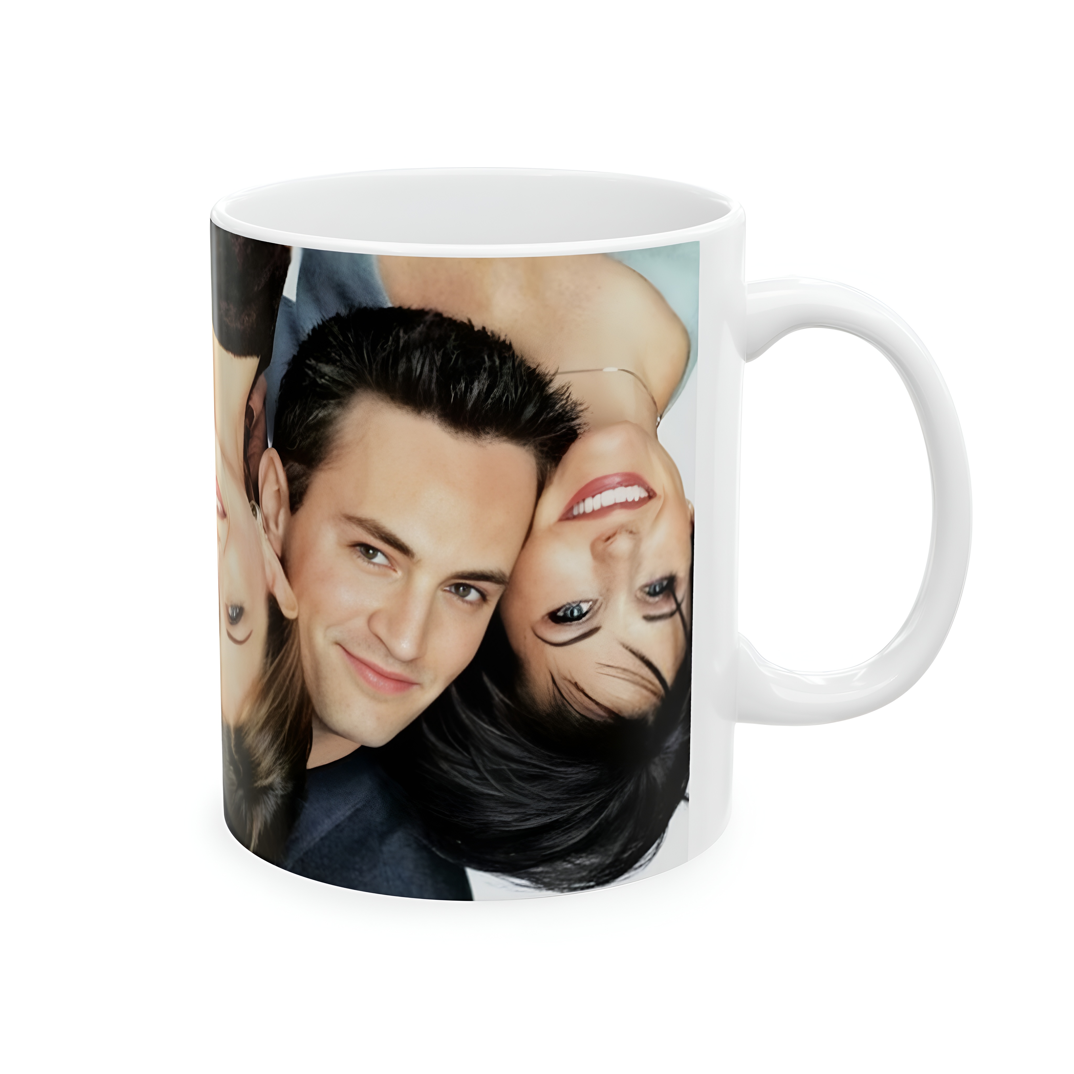 Friends Tv Show Mug Custom Portrait Faces Mug 11oz