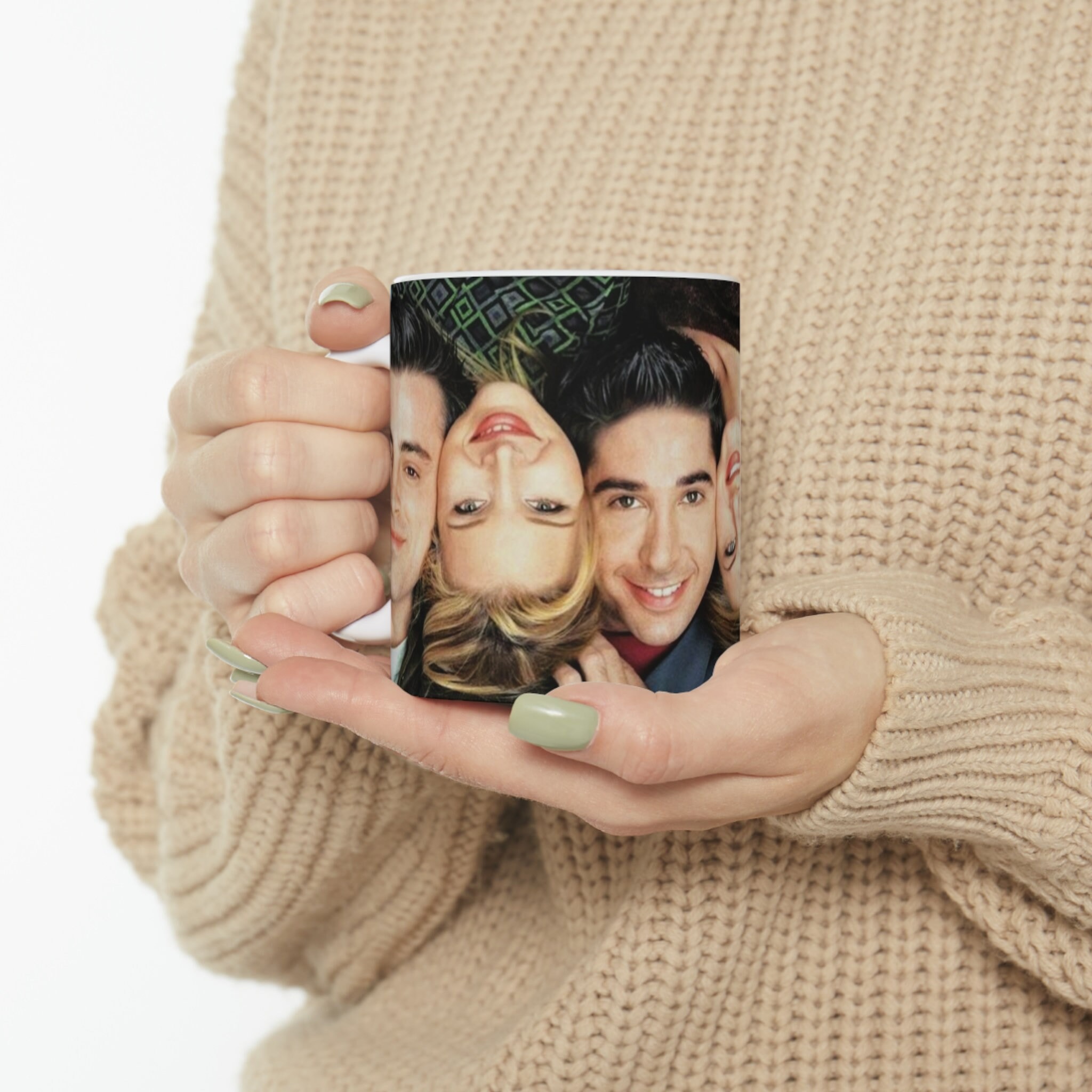 Friends Tv Show Mug Custom Portrait Faces Mug 11oz