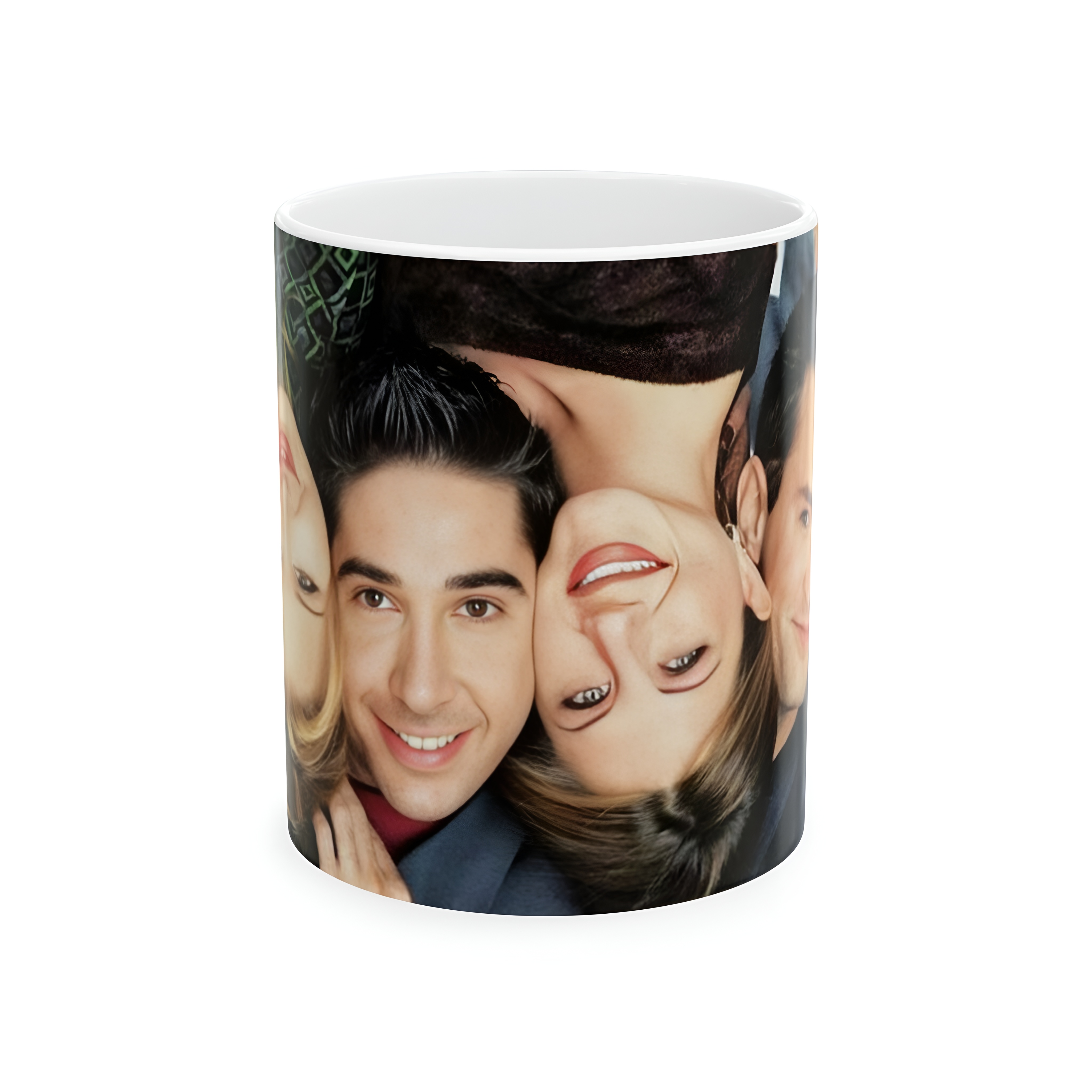 Friends Tv Show Mug Custom Portrait Faces Mug 11oz
