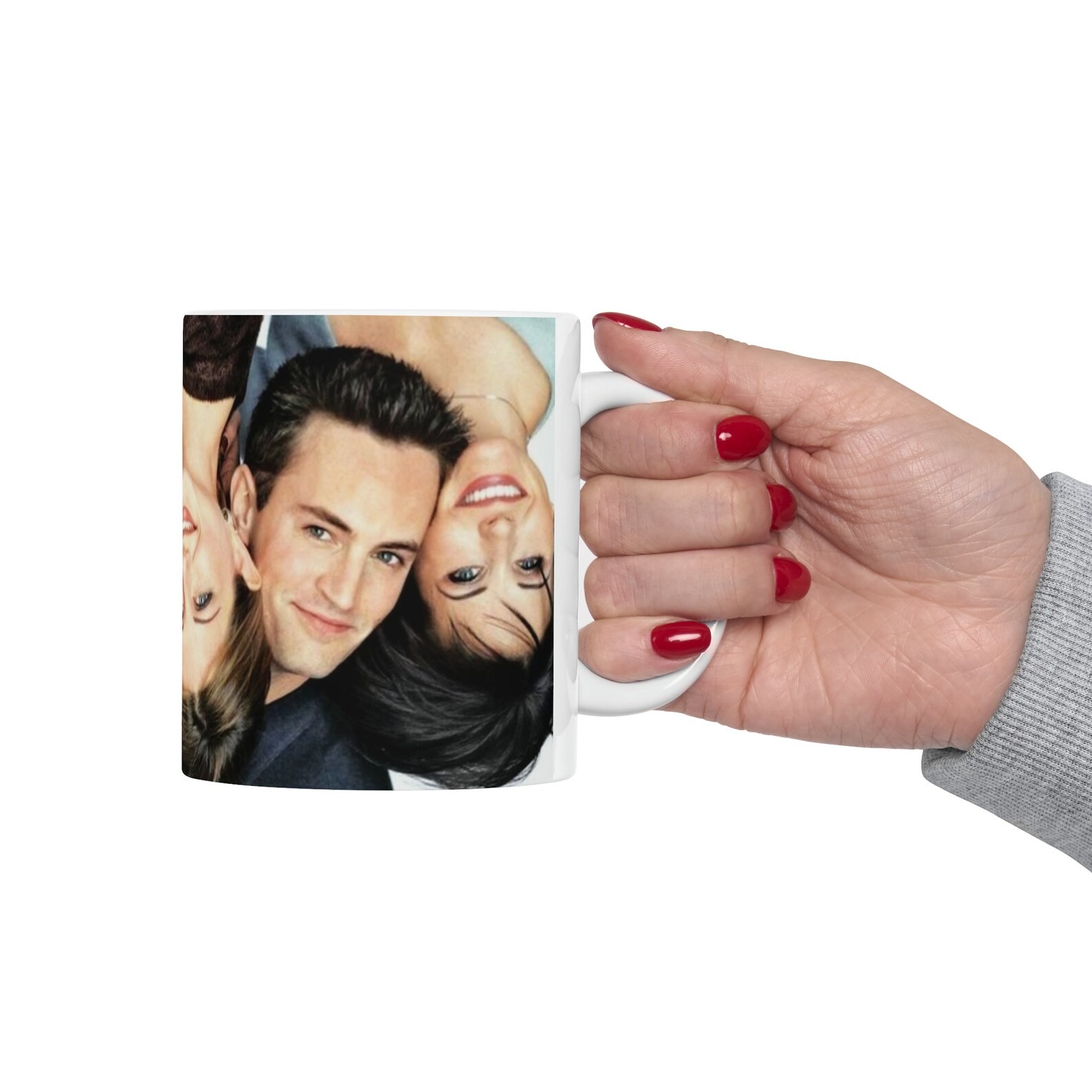 Friends Tv Show Mug Custom Portrait Faces Mug 11oz