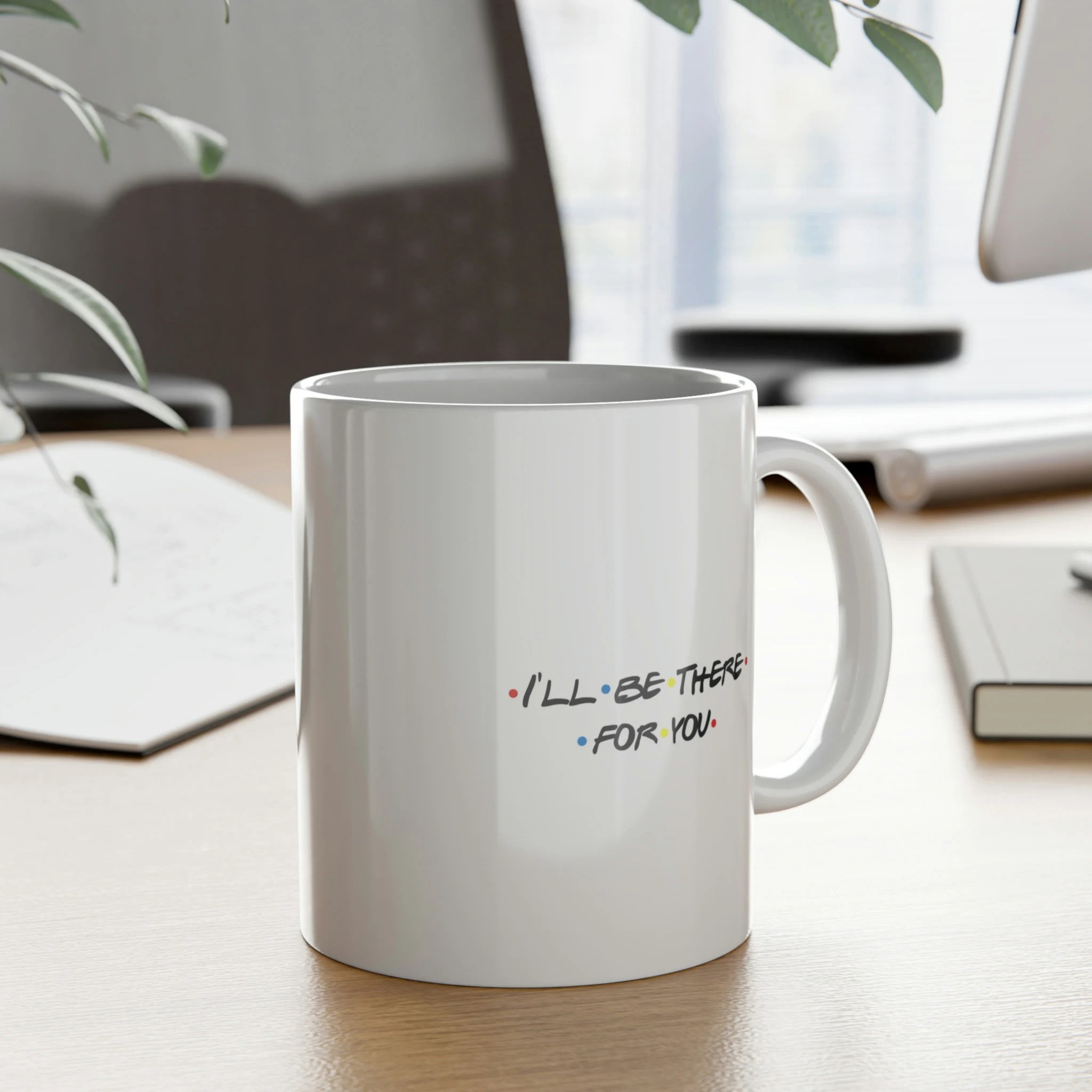 Friends Tv Show White Ceramic Mug