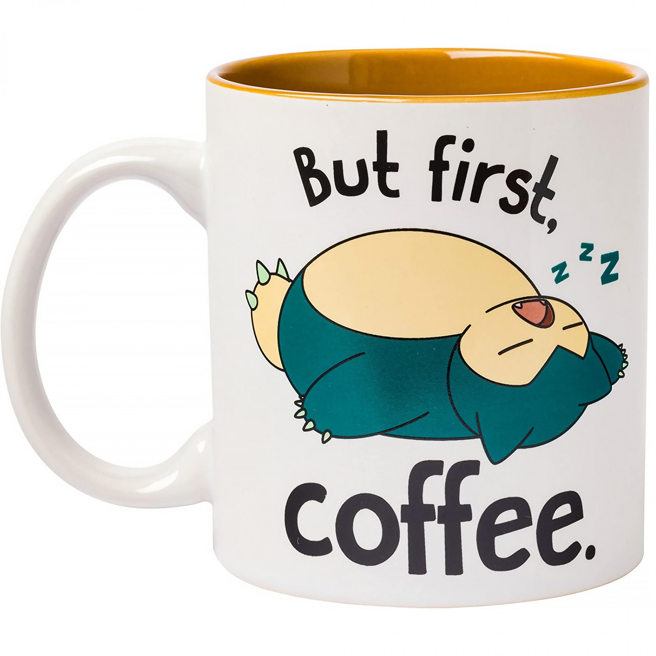Pokémon Snorlax But First Coffee 20z Ceramic Mug